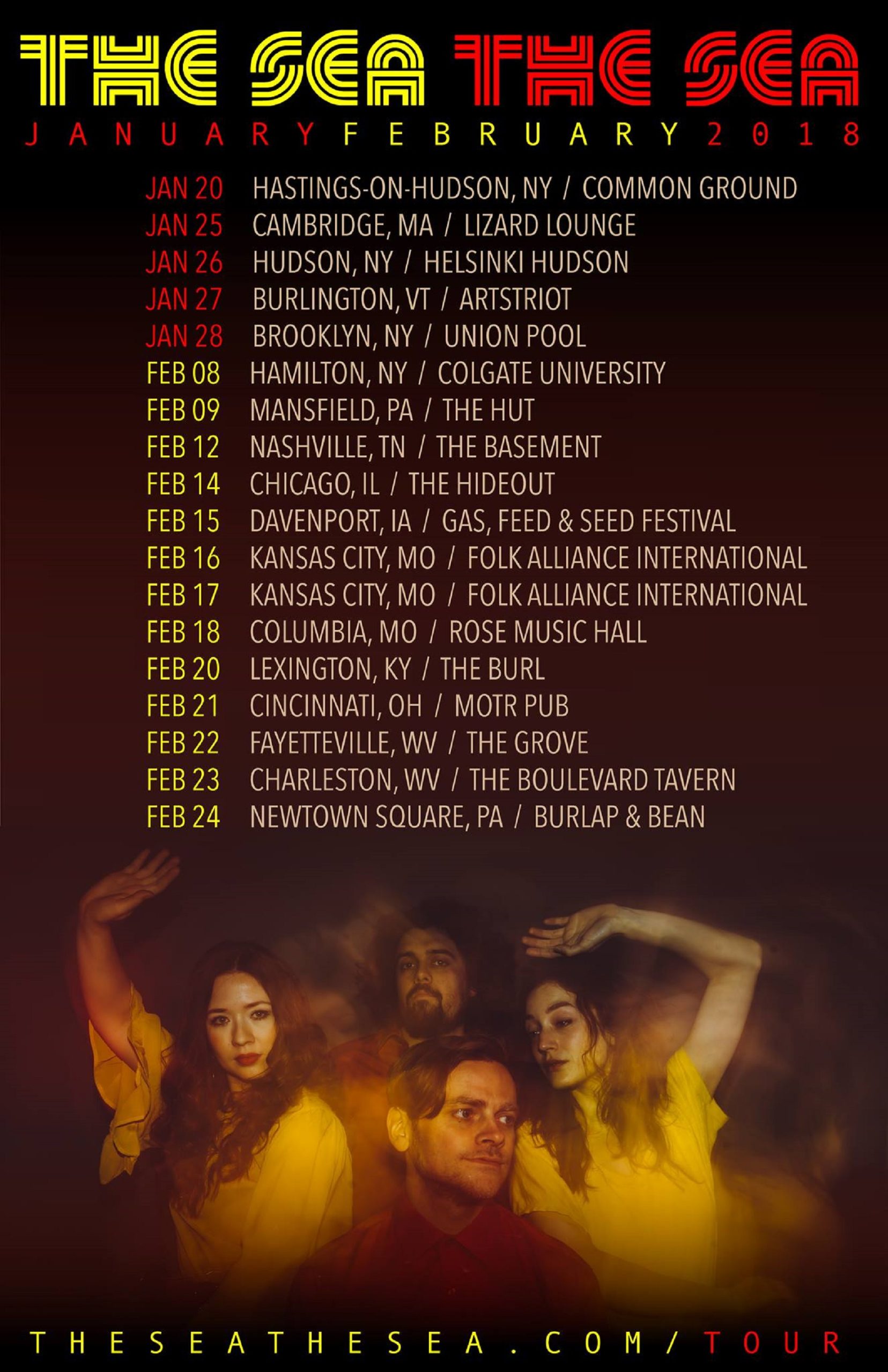The Sea The Sea Announces New Album From the Light, out 6/1