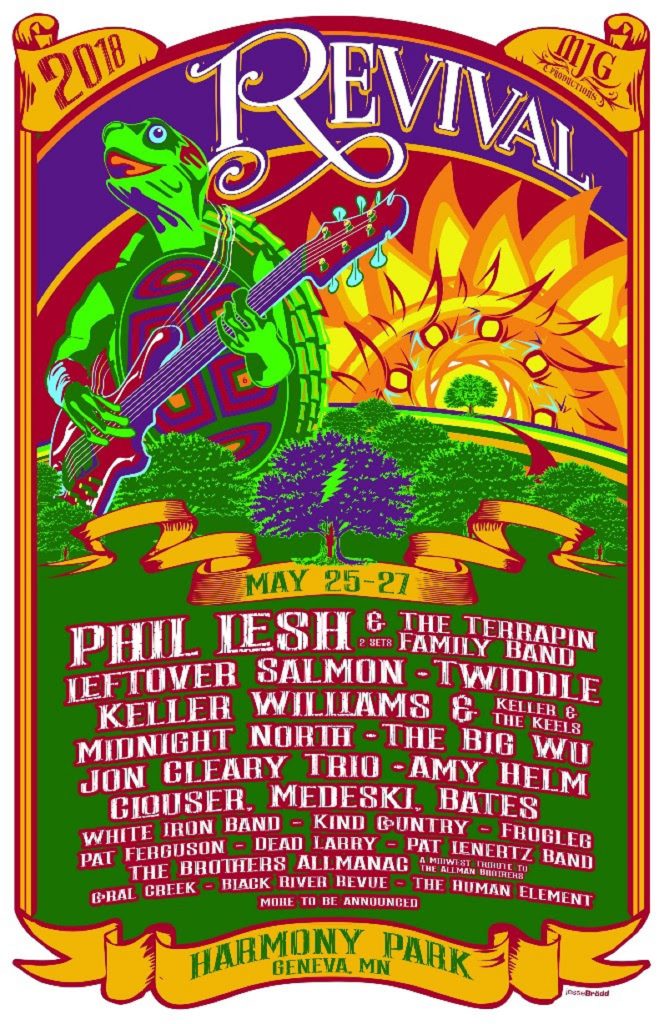Phil Lesh & The Terrapin Family Band to Headline Revival Music Festival