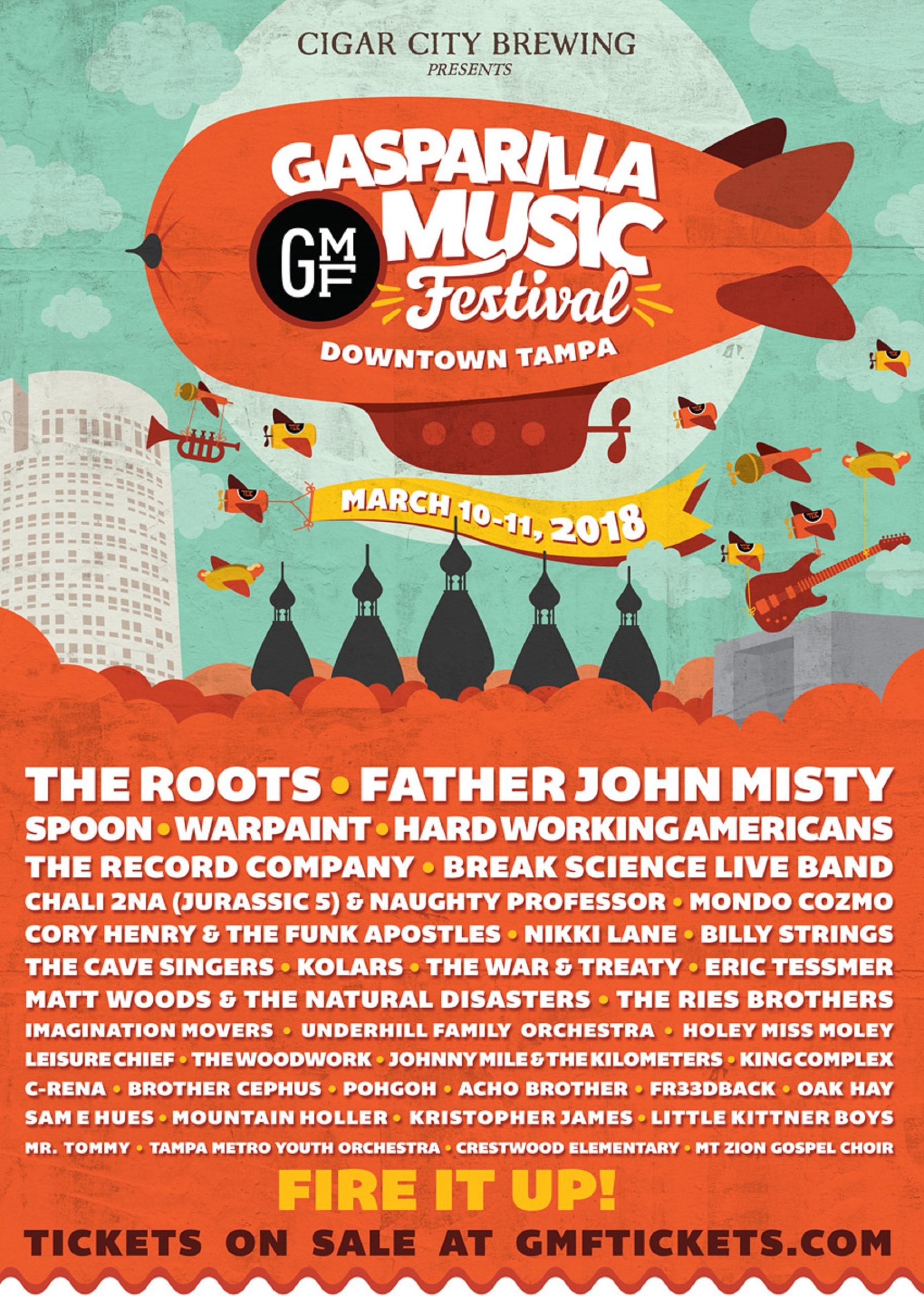 7th Annual Gasparilla Music Festival Lineup Revealed