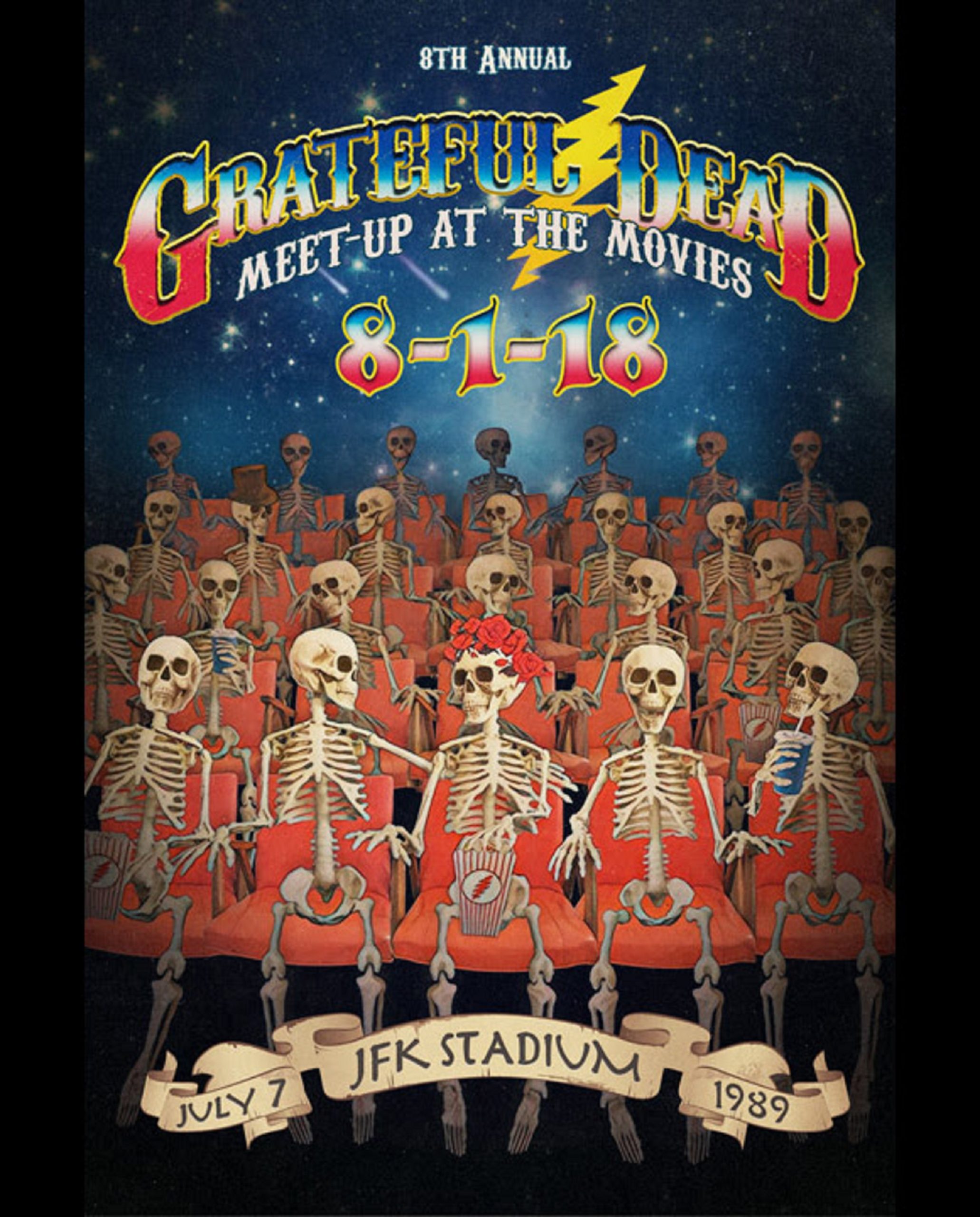 THE 8TH ANNUAL GRATEFUL DEAD MEET-UP AT THE MOVIES