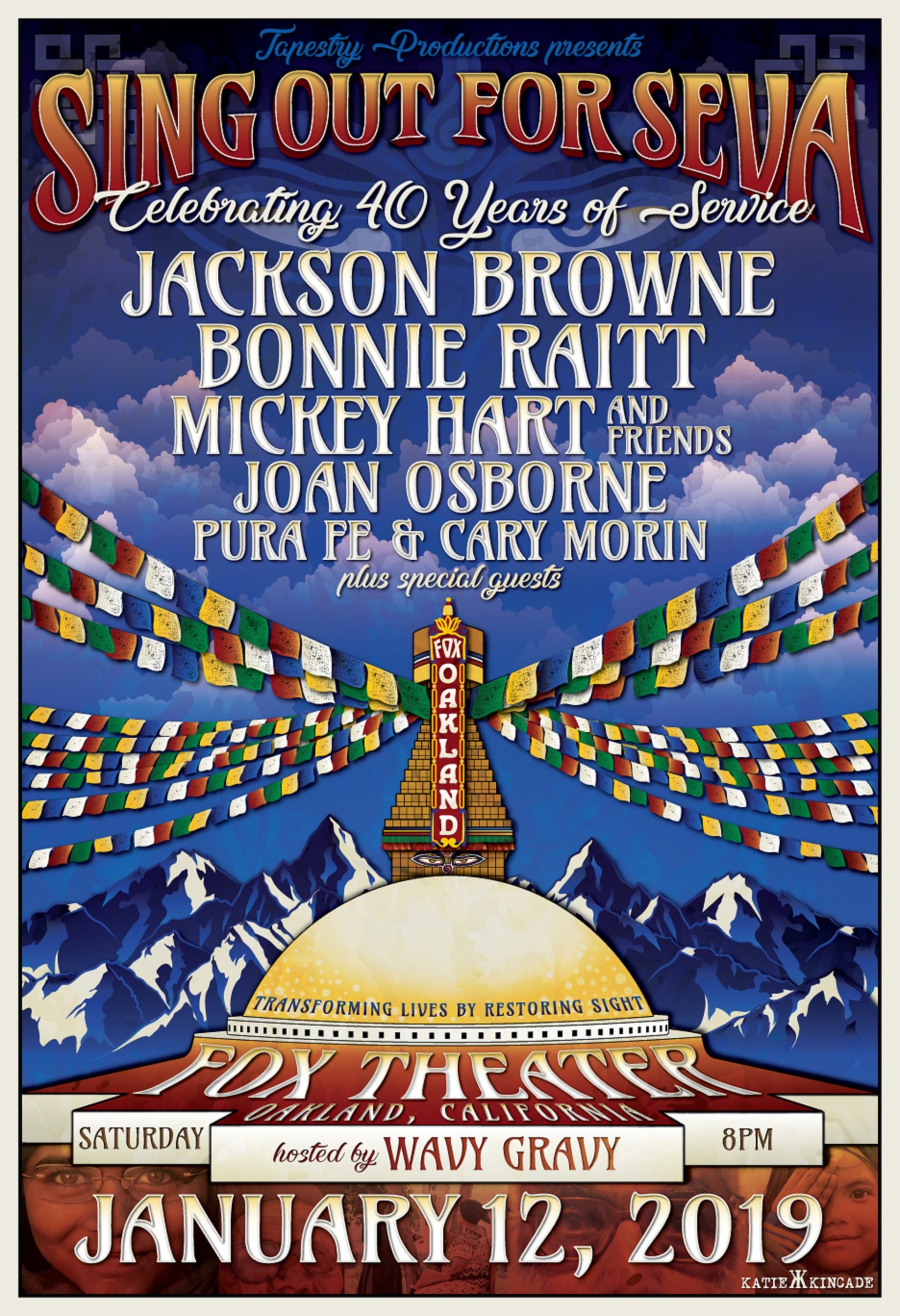 40 Years of Benefit Concerts for Seva – Jackson Browne, Bonnie Raitt to Play Anniversary