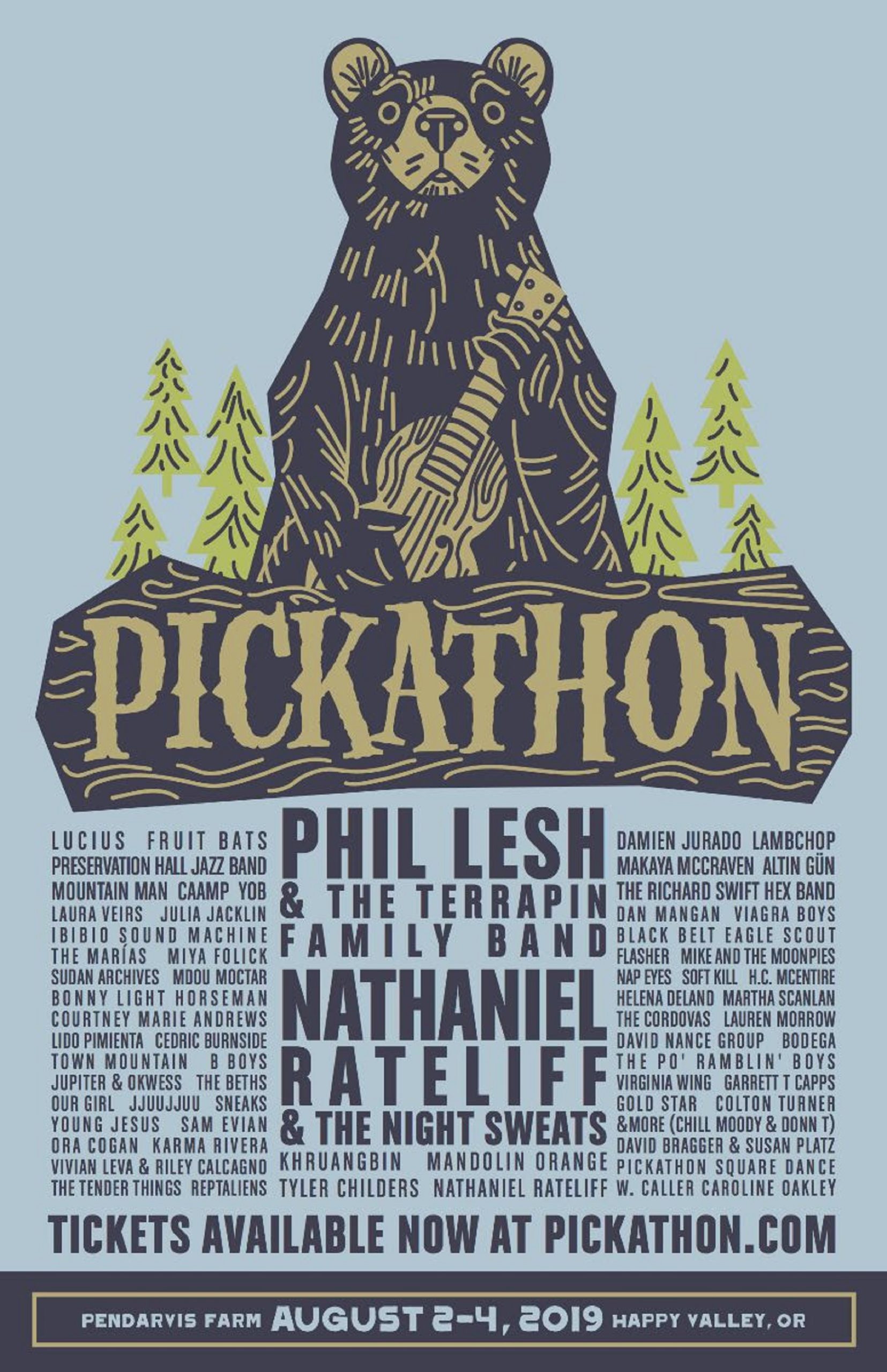 Pickathon adds Phil Lesh to 2019 Lineup!