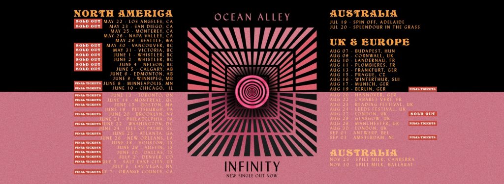 Ocean Alley share new single and video "Infinity"