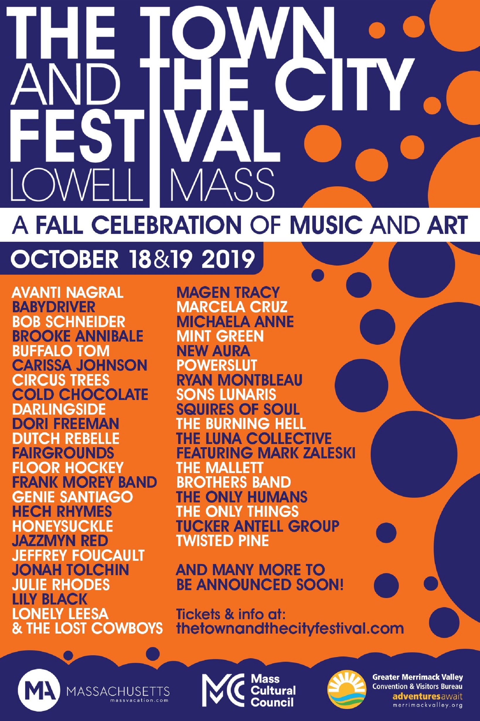 Preliminary Artist Lineup Announced for The Town And The City Festival