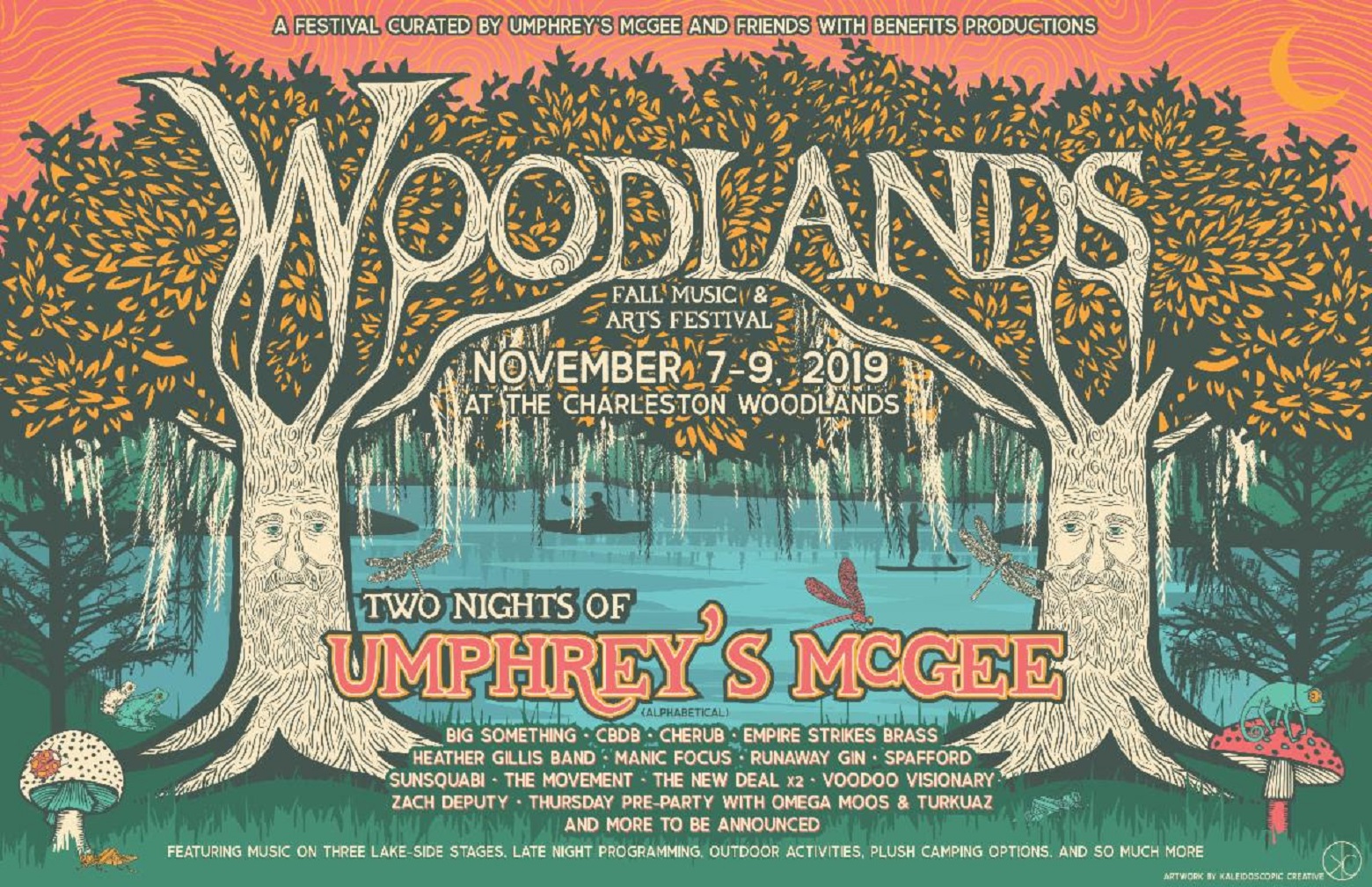 The Woodlands Music & Arts Festival Announces CHERUB and a Pre-Party with Turkuaz and Omega Moos