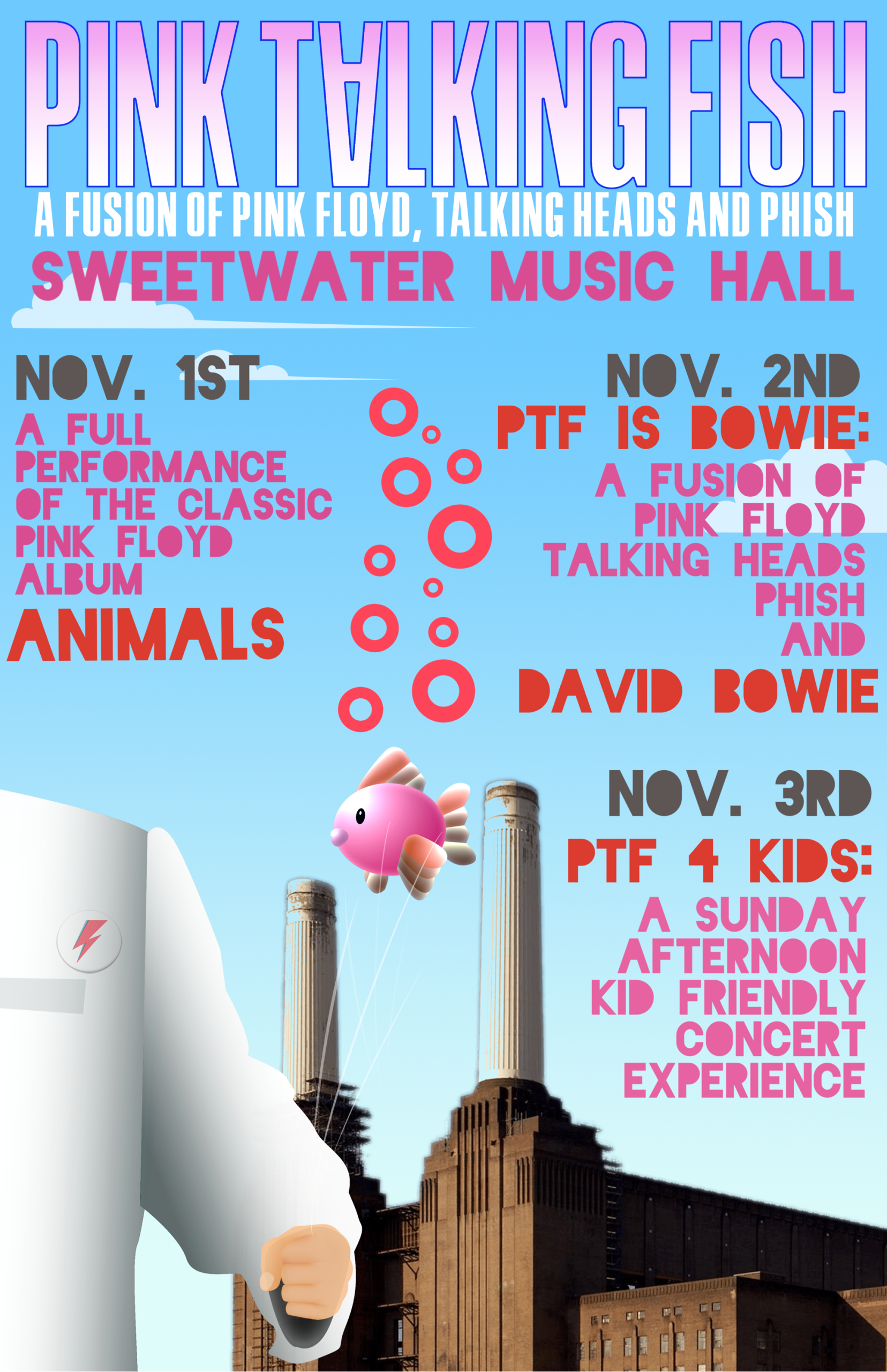 Pink Talking Fish @ Sweetwater Music Hall – November 1st – 3rd