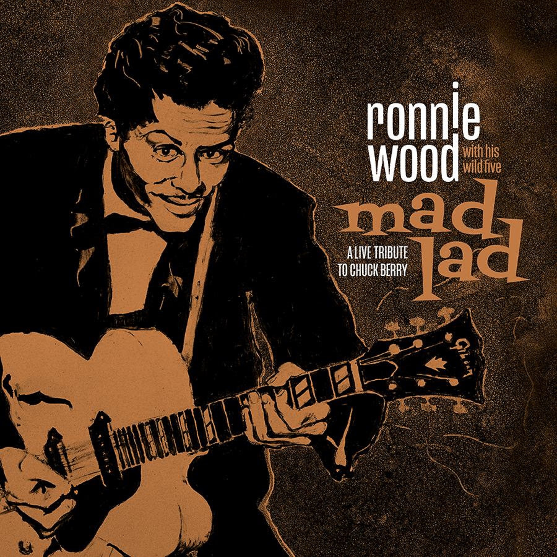 Ronnie Wood releases his live rendition of Chuck Berry's "Mad Lad"