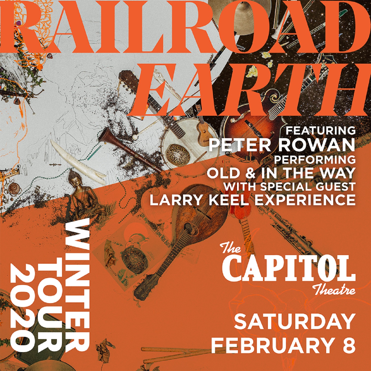 Railroad Earth @ The Capitol Theatre featuring Peter Rowan performing Old & In the Way