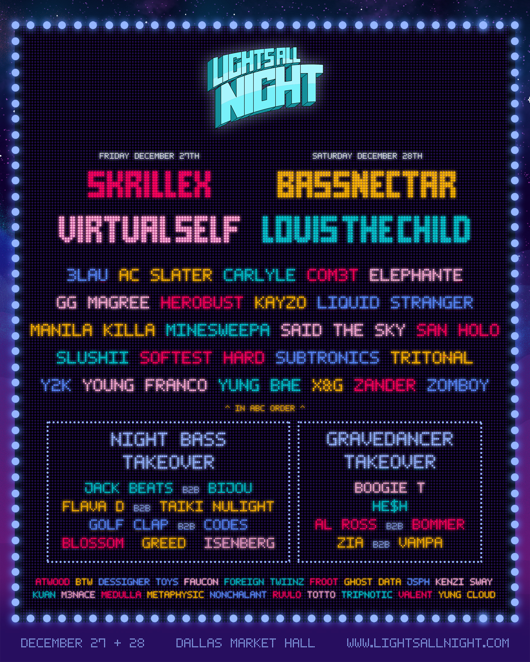 Lights All Night Reveals Final Details for 10th Anniversary Festival