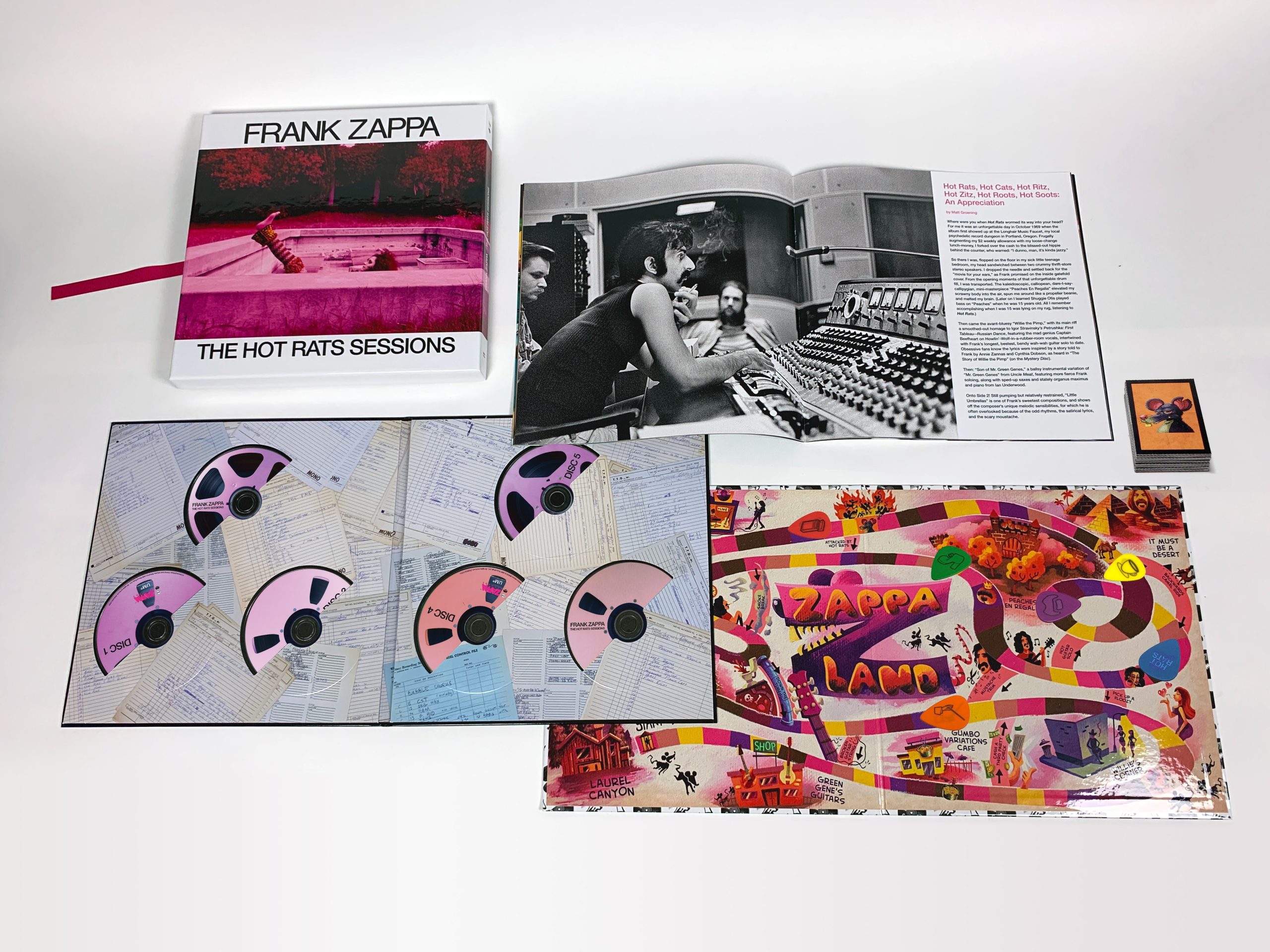 Unreleased Outtake From Frank Zappa's "The Hot Rats Sessions" Available Now; Six-Disc Collection Out 12/20