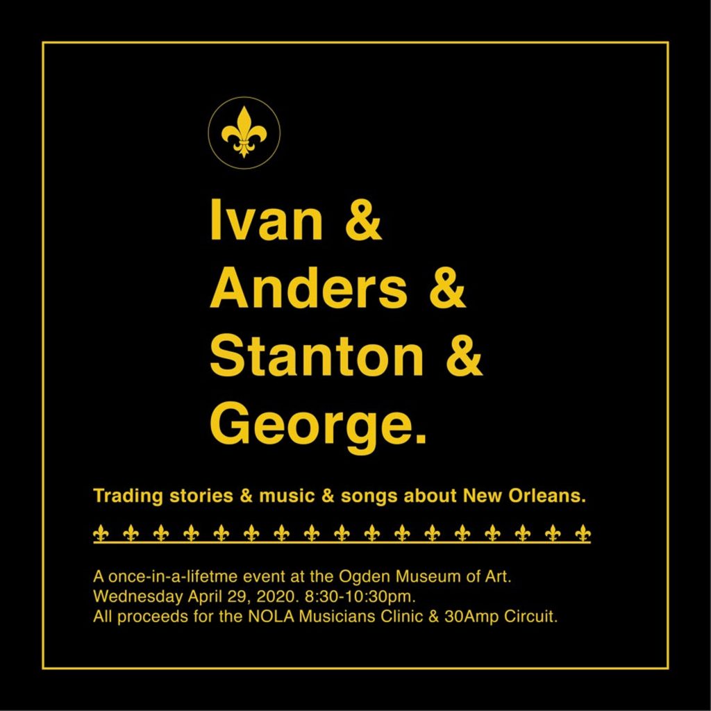 Ivan Neville, George Porter, Jr., Anders Osborne & Stanton Moore Join Together For 'Songbook Live'