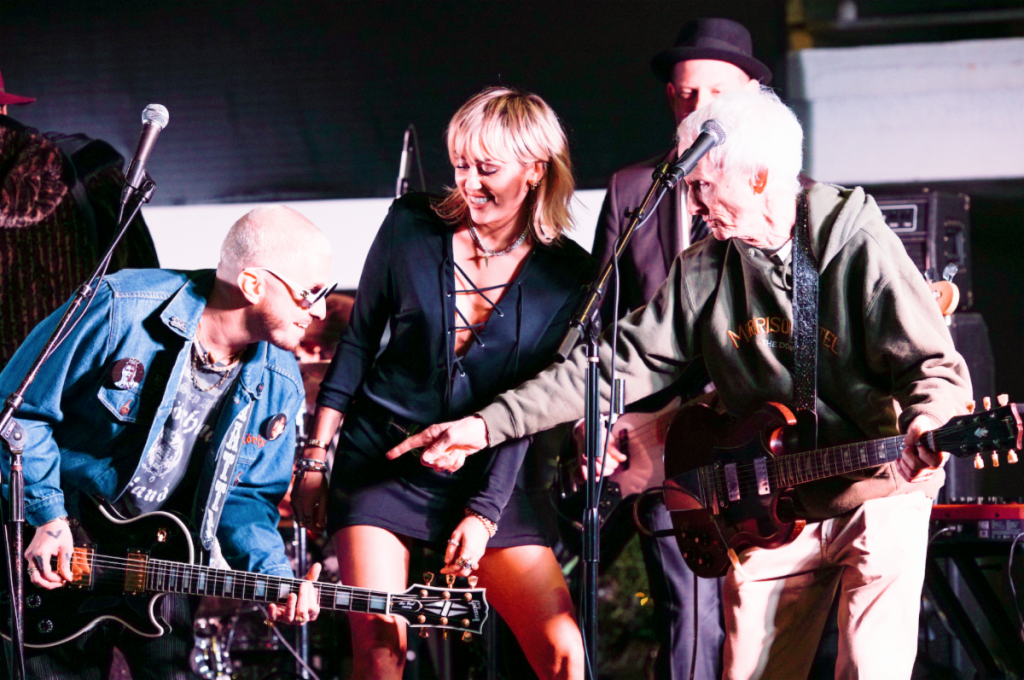 Miley Cyrus, Dennis Quaid and The Struts Join Robby Krieger To Celebrate The Doors' 50th Anniversary of 'Morrison Hotel'