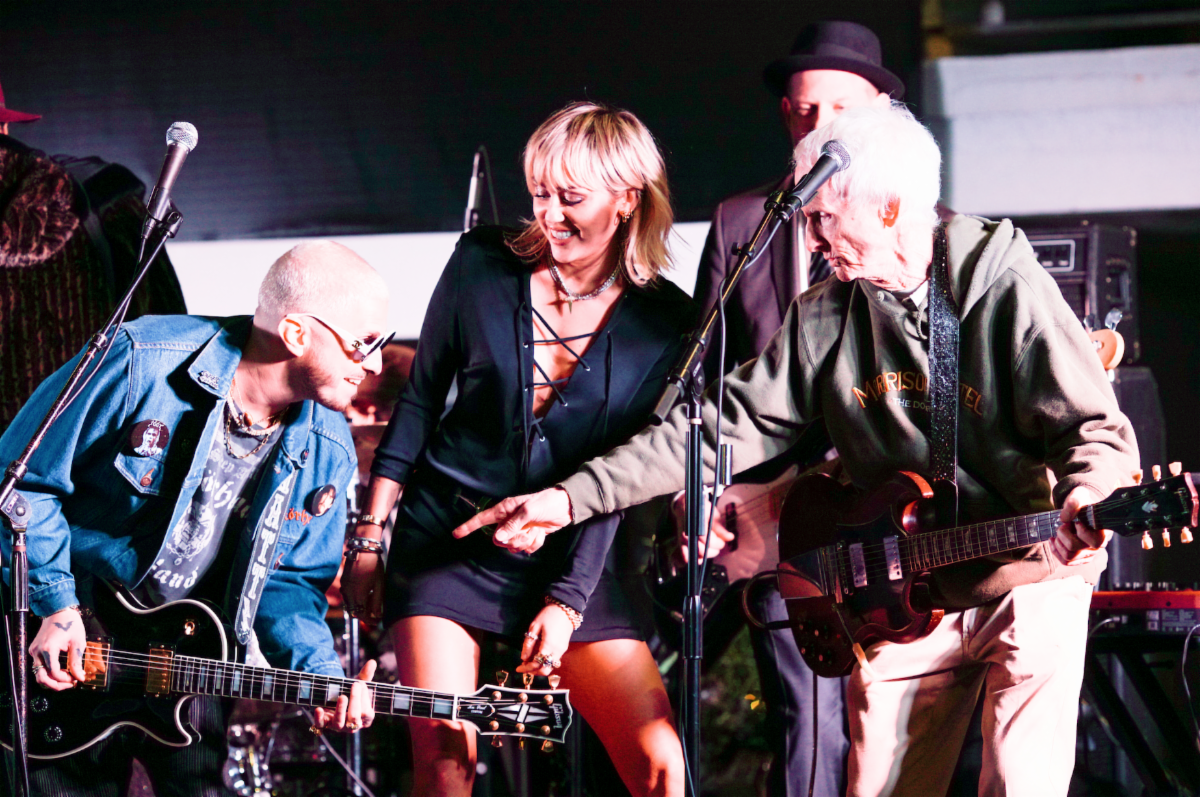 Miley Cyrus, Dennis Quaid and The Struts Join Robby Krieger To Celebrate The Doors' 50th Anniversary of 'Morrison Hotel'