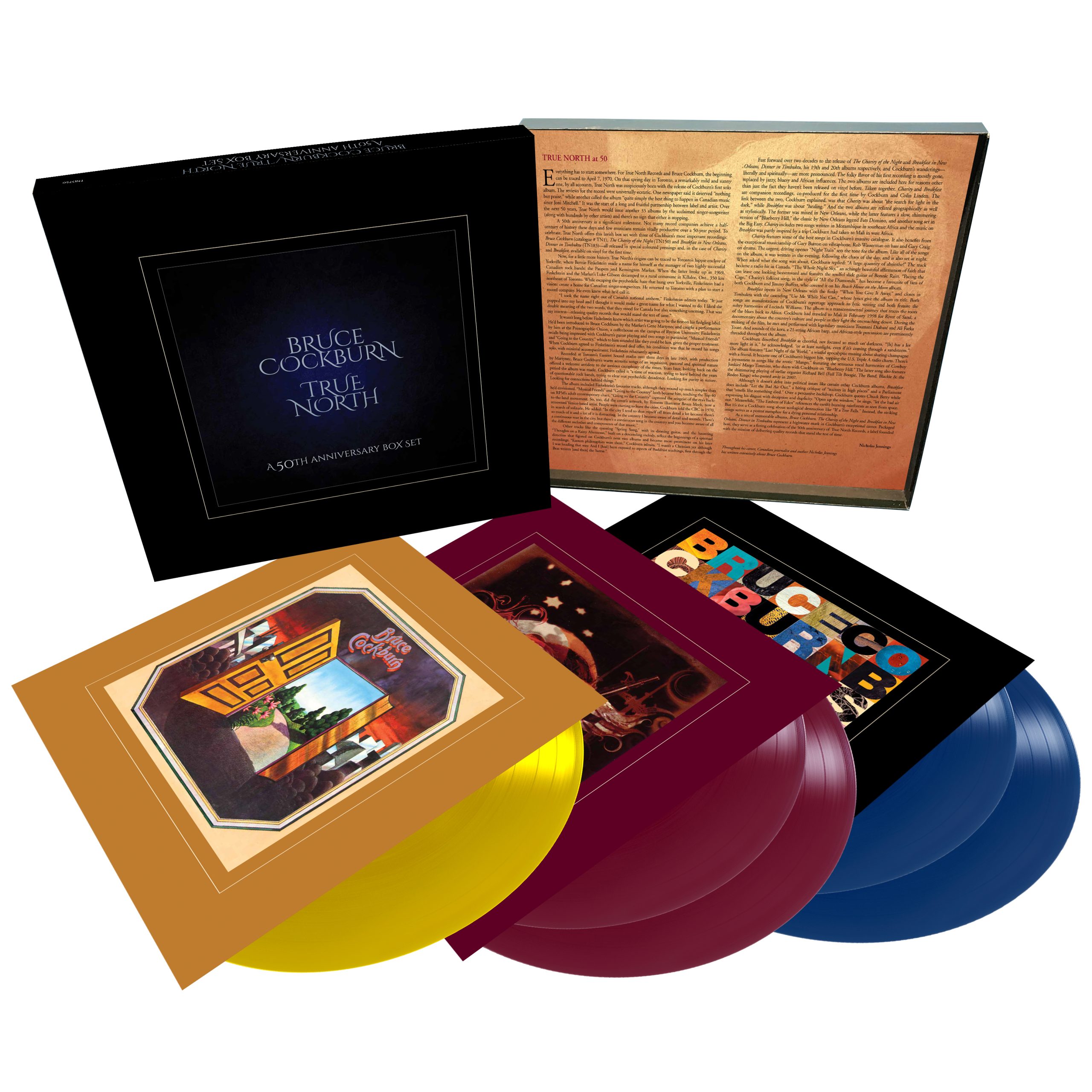 Bruce Cockburn Announces "True North – a 50th Anniversary Box Set"