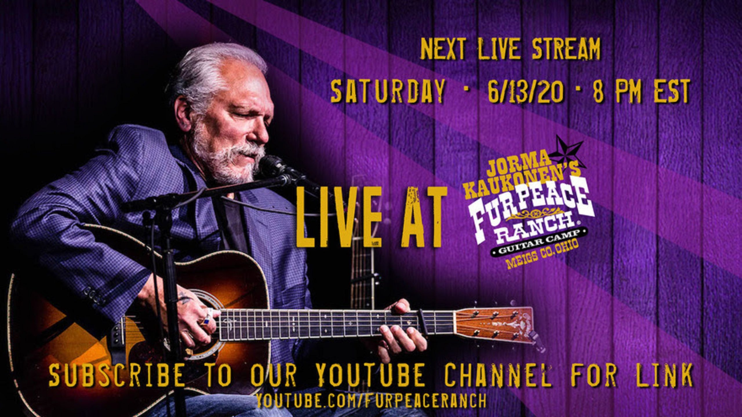 Jorma Kaukonen's Quaratine Concert #11 on Saturday