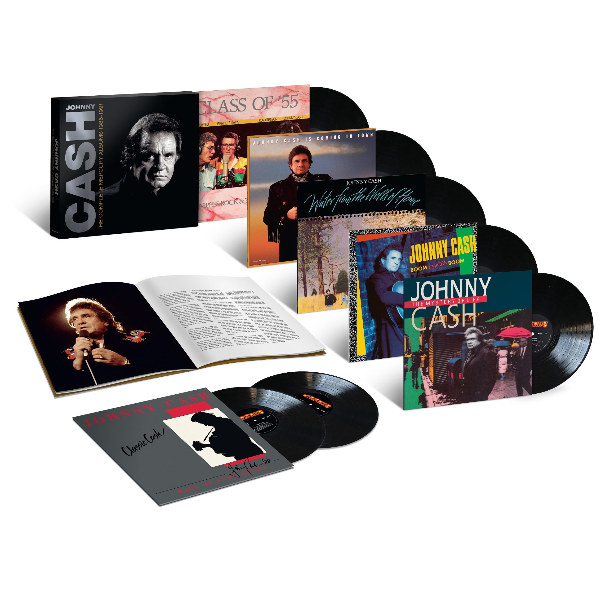 Johnny Cash's "The Complete Mercury Recordings 1986-1991" Out Now