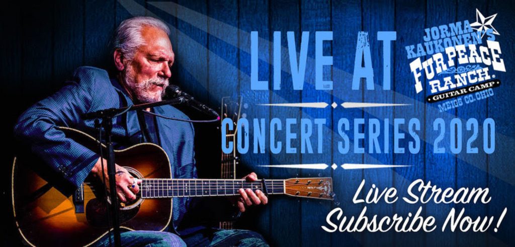 Jorma Kaukonen set to perform his 15th solo FREE Quarantine Concert this Saturday