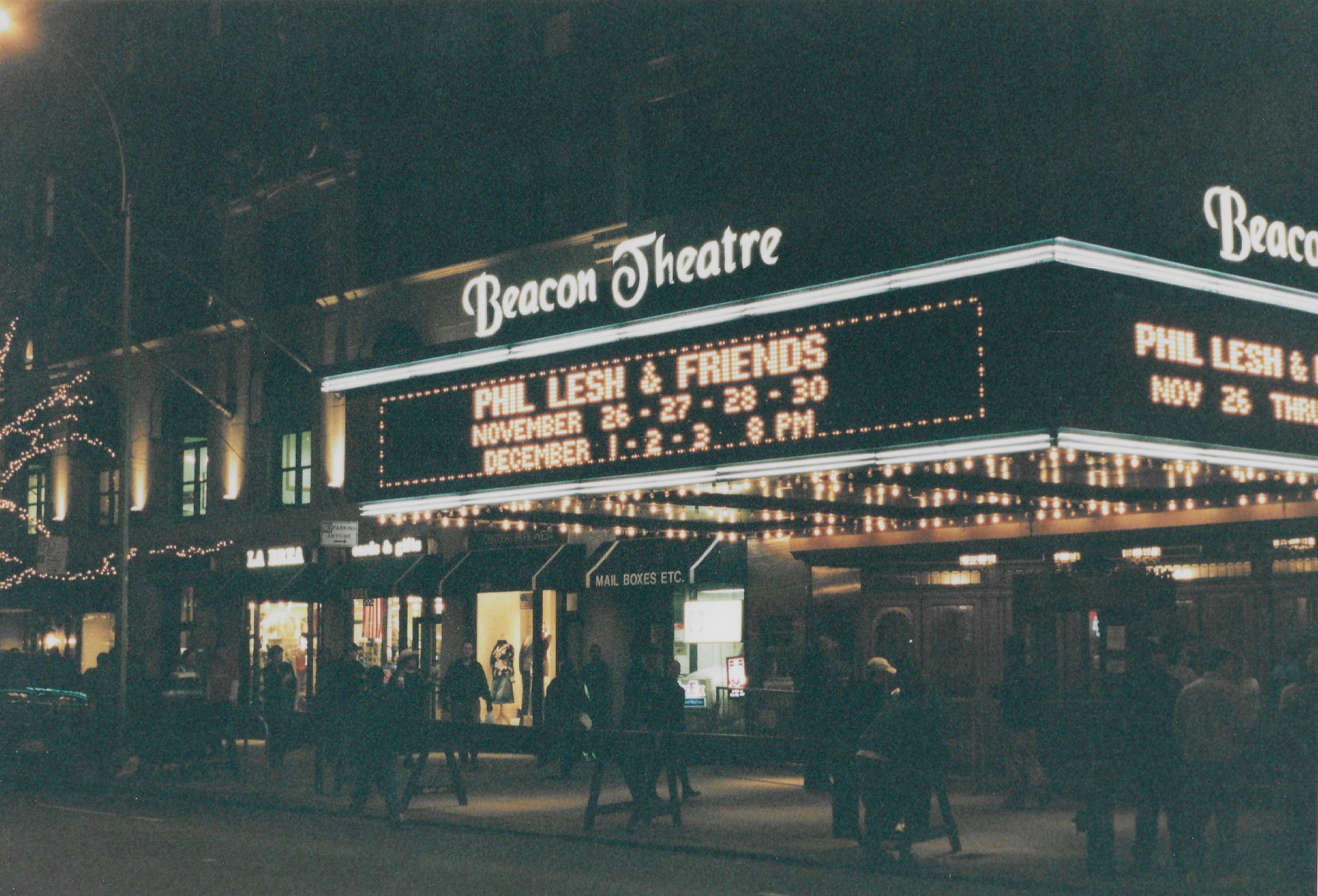 Phil Lesh & Friends | Beacon Theatre | 12/1/01 + 12/3/01