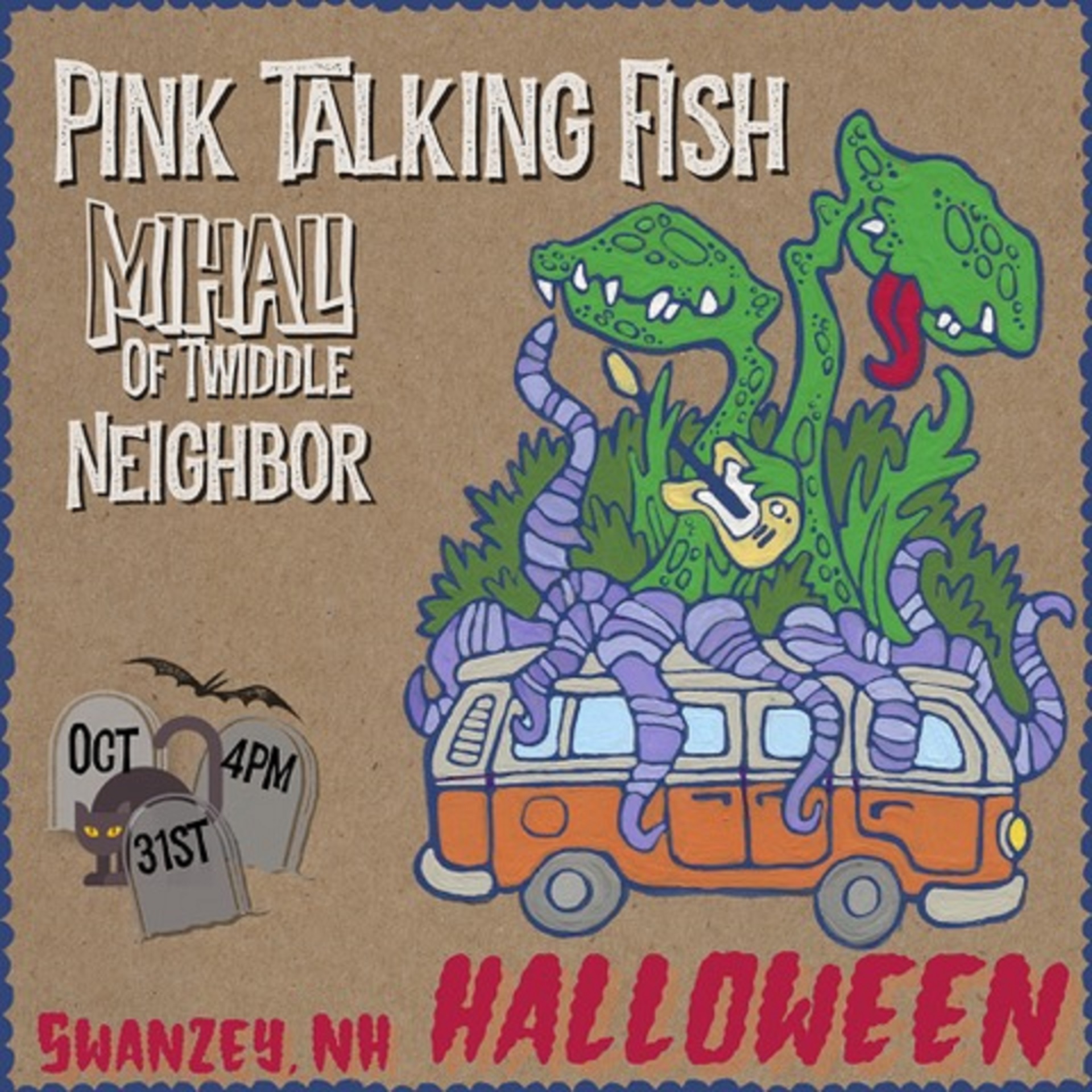Halloween w/ Pink Talking Fish, Mihali & Neighbor