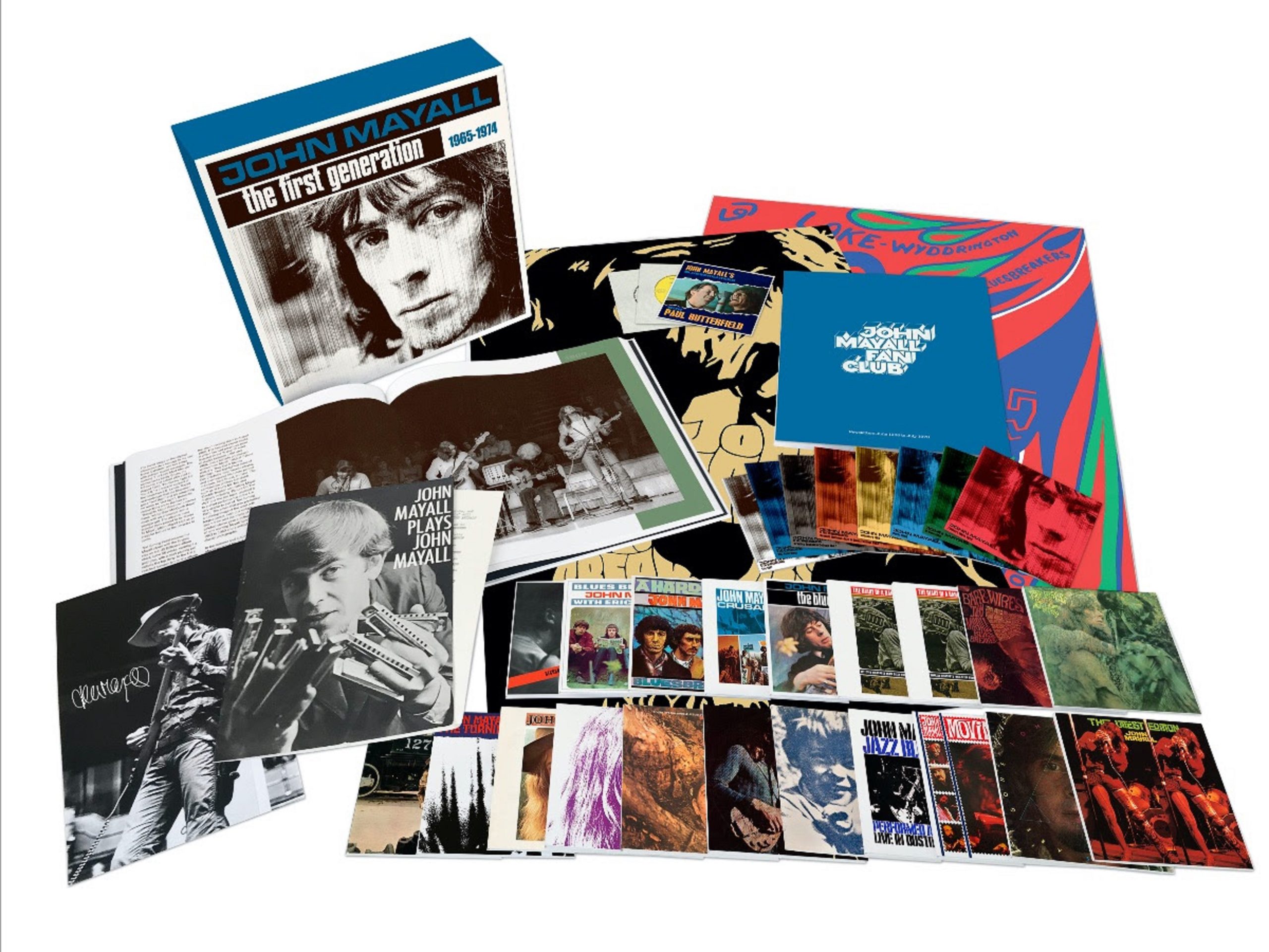 John Mayall Limited Edition 35 CD Box Set Drops 1/29/21