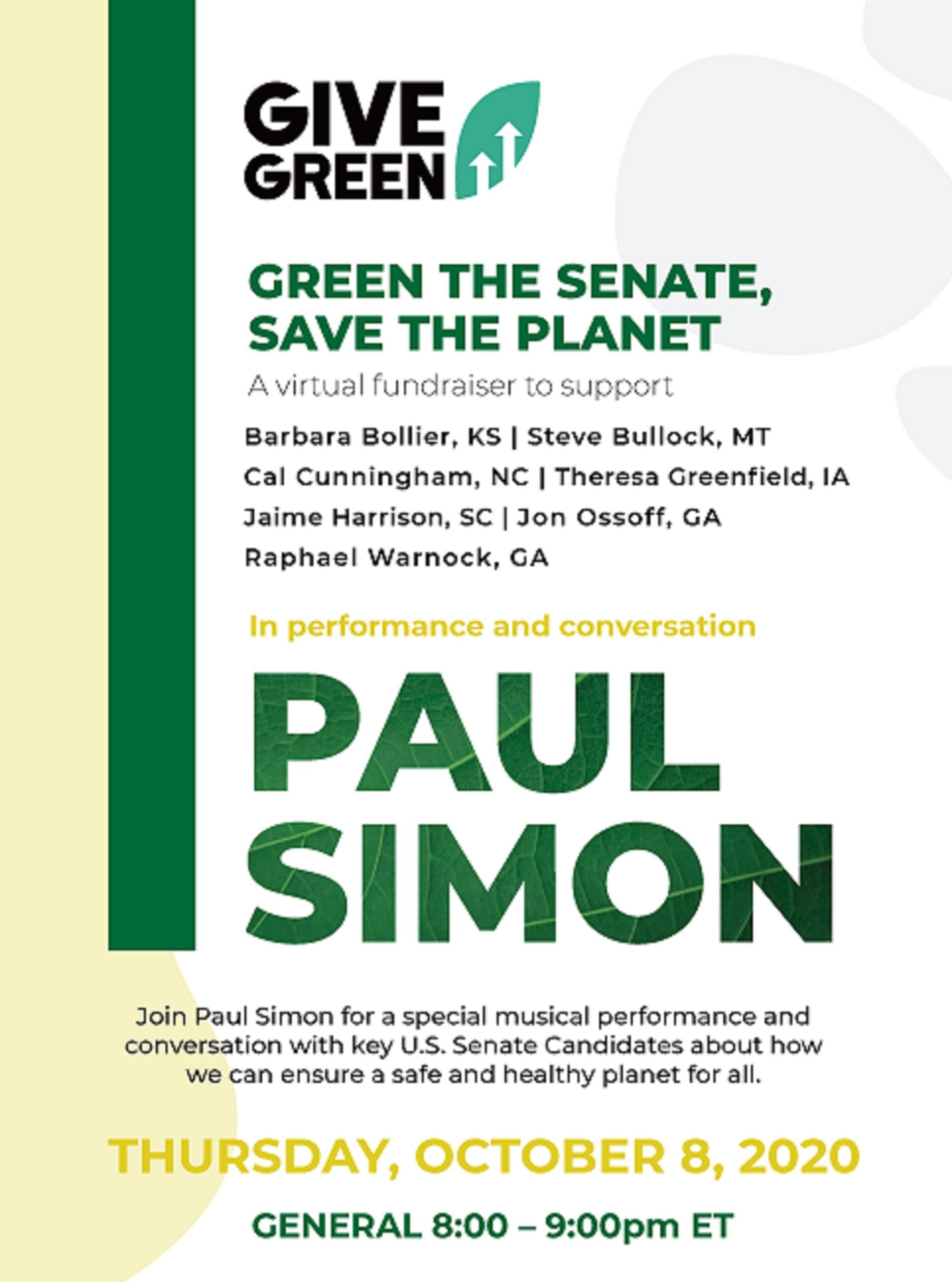 Green The Senate, Save The Planet