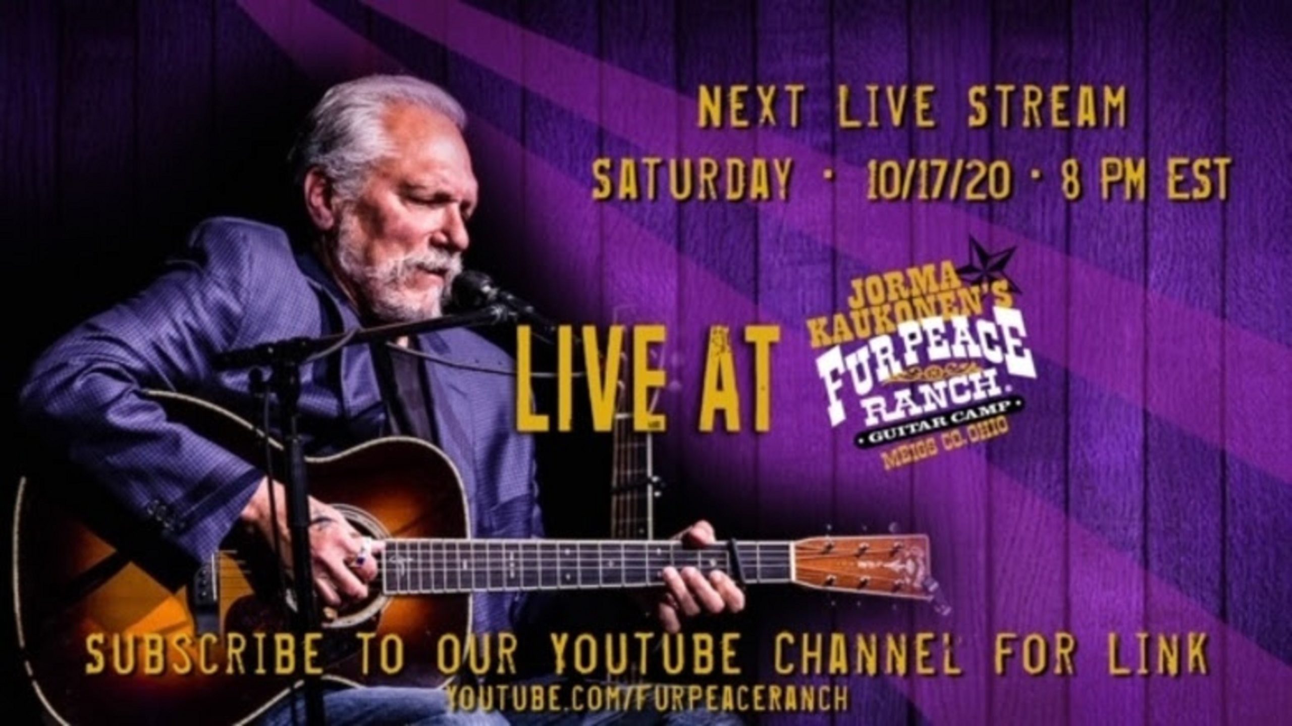 Acoustic Hot Tuna Free Live Stream Saturday Night!