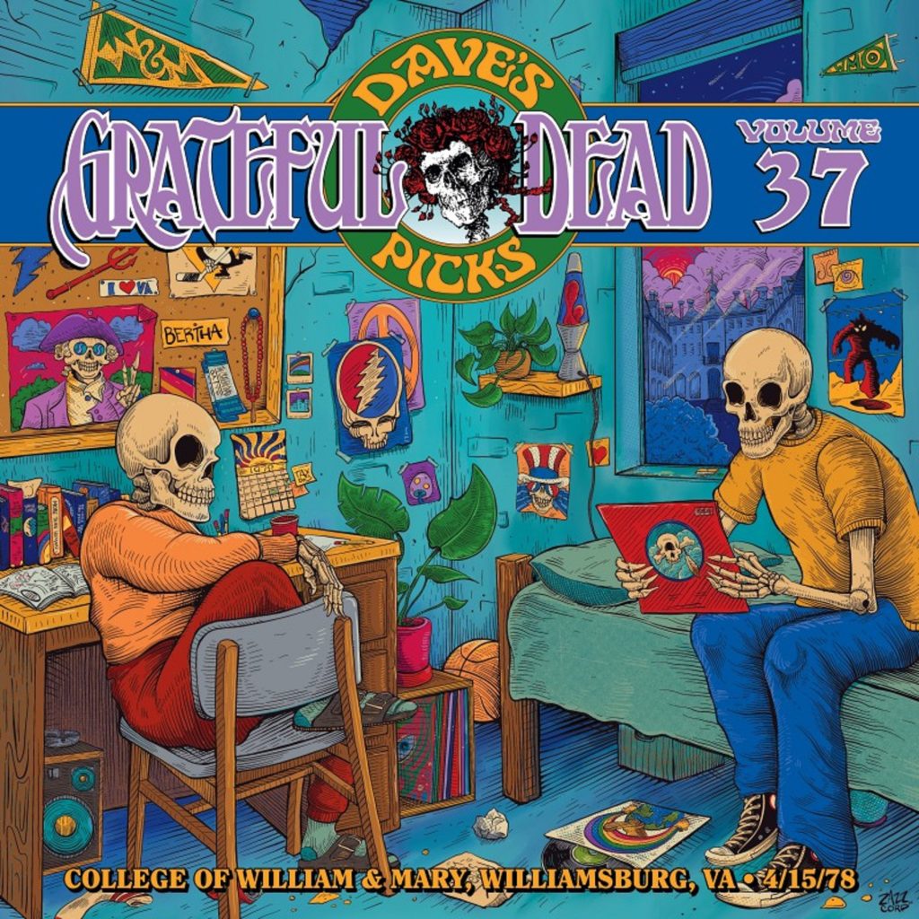 Now Available: Dave’s Picks Volume 37: Williamsburg, VA, 4/15/78