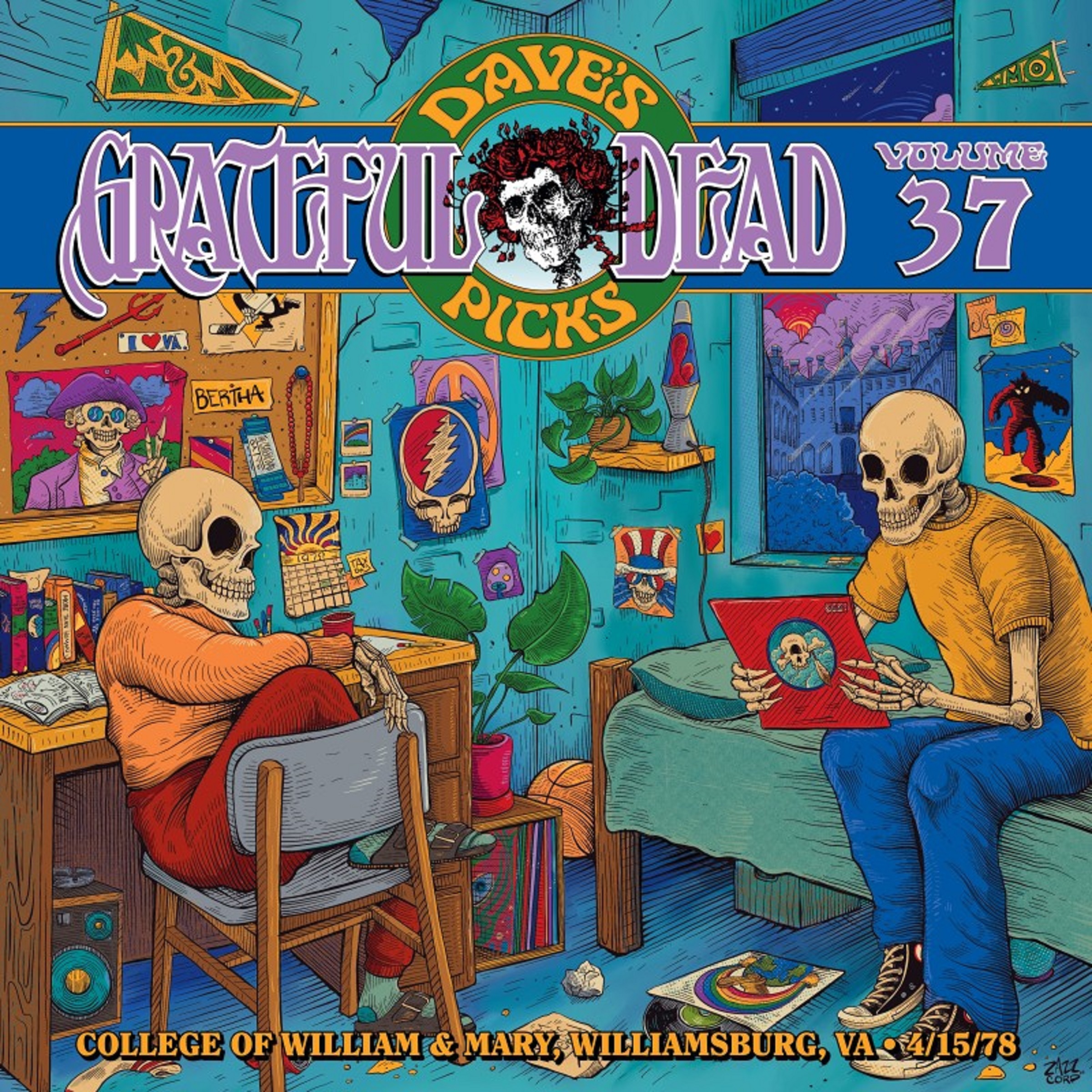 Now Available: Dave’s Picks Volume 37: Williamsburg, VA, 4/15/78