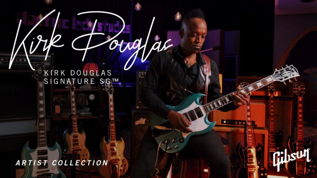Gibson: Kirk Douglas Gibson SG Signature Available Worldwide Now