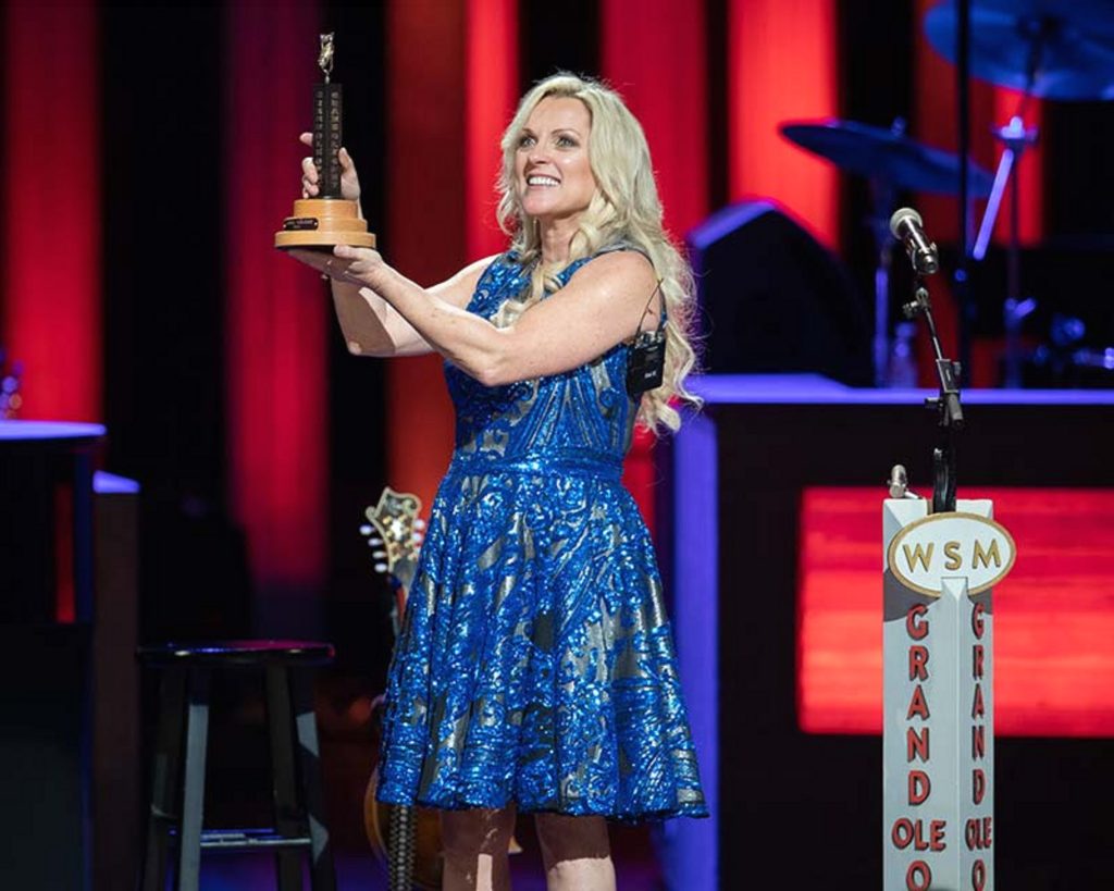 Rhonda Vincent Inducted Into The Grand Ole Opry