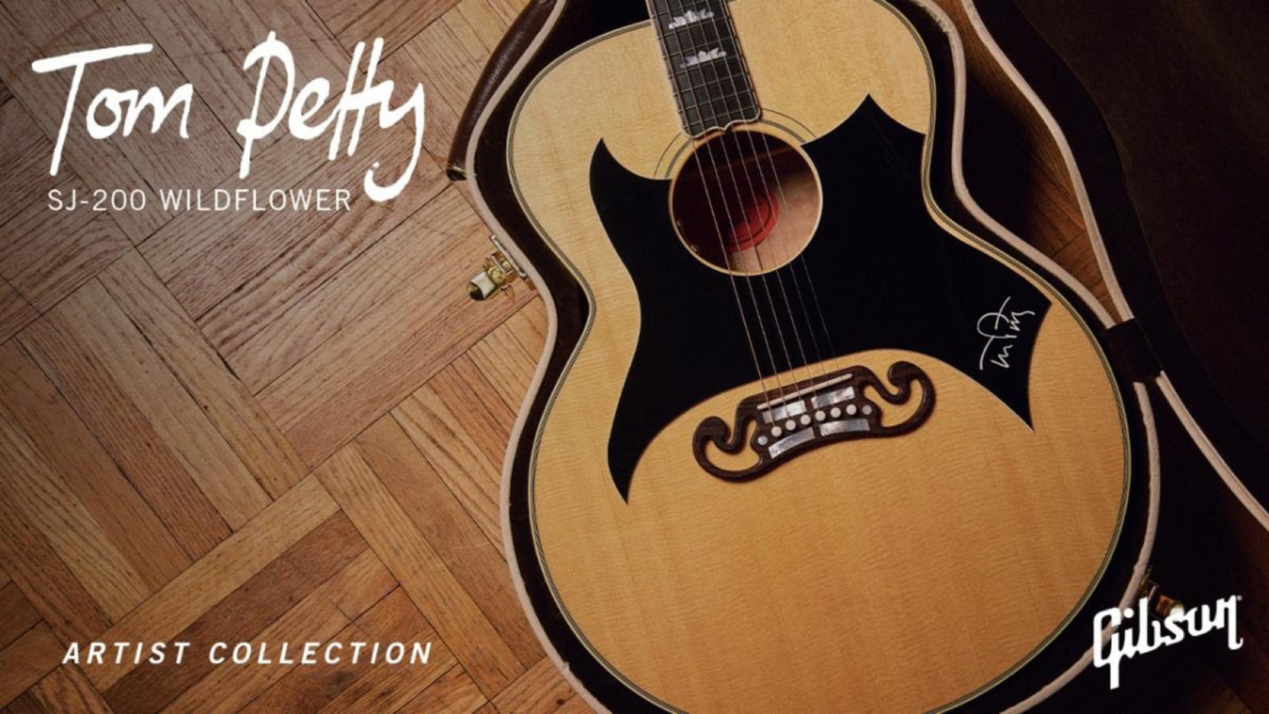 “Tom Petty SJ-200 Wildflower” Special Limited-Edition Original SJ-200 Acoustic Guitar
