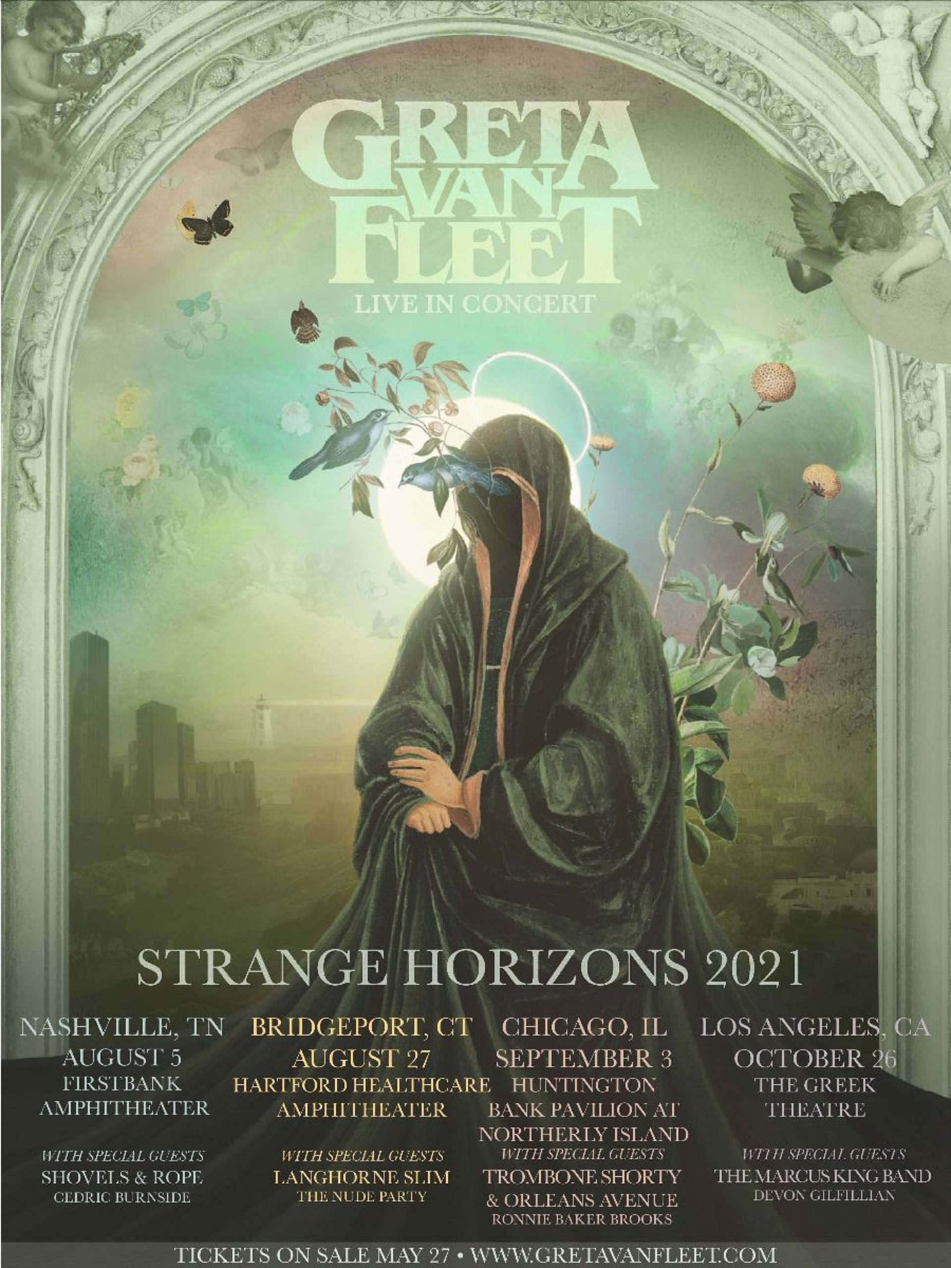 Greta Van Fleet announce special 'Strange Horizons' US shows
