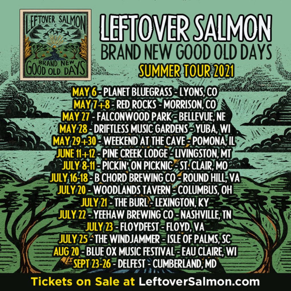 LEFTOVER SALMON is "Flyin' at Night"