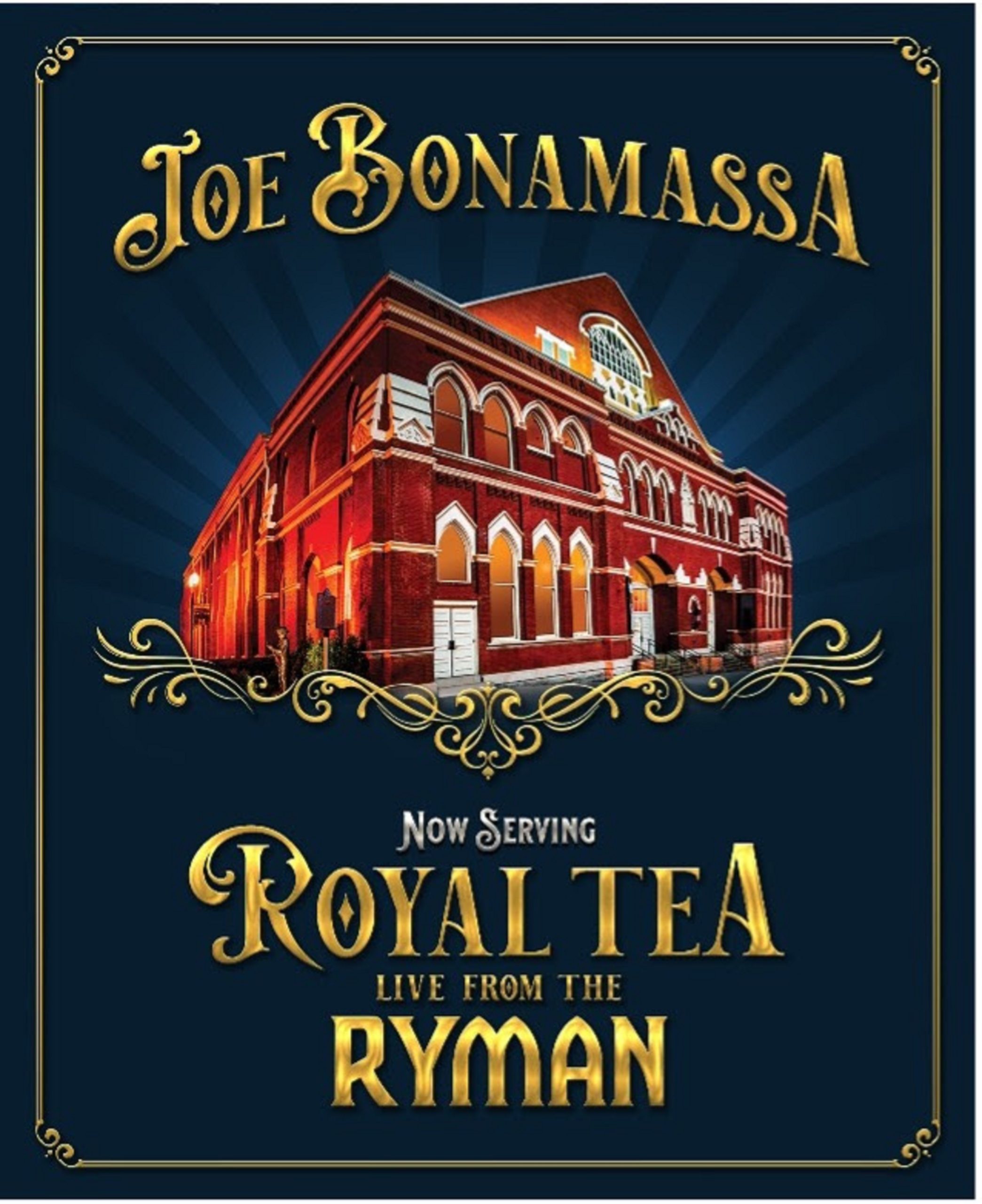 Joe Bonamassa releases 'Now Serving: Royal Tea Live From The Ryman' on CD and streaming today