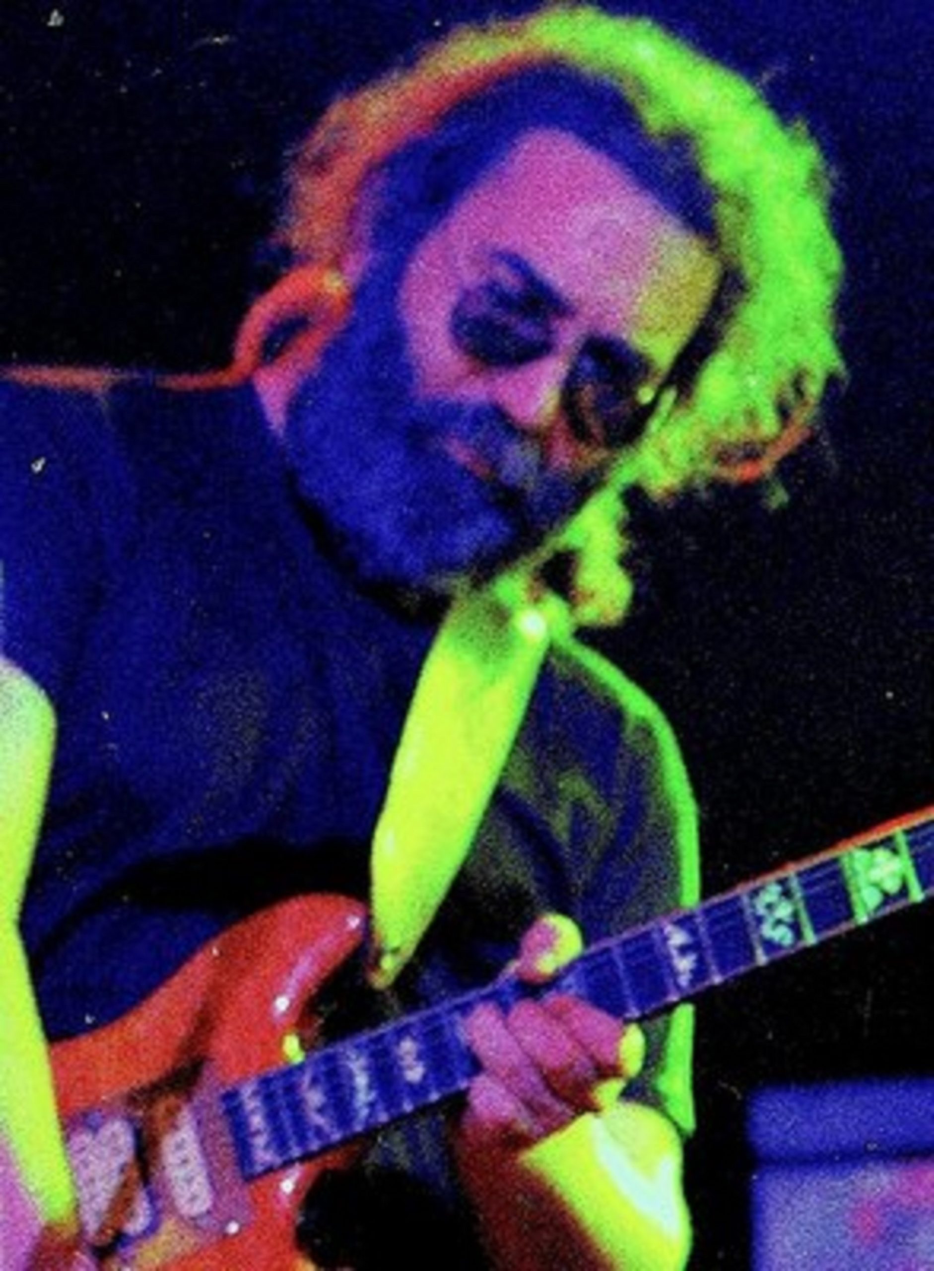 Jerry Garcia cryptoart, "Mandolin Player" just released