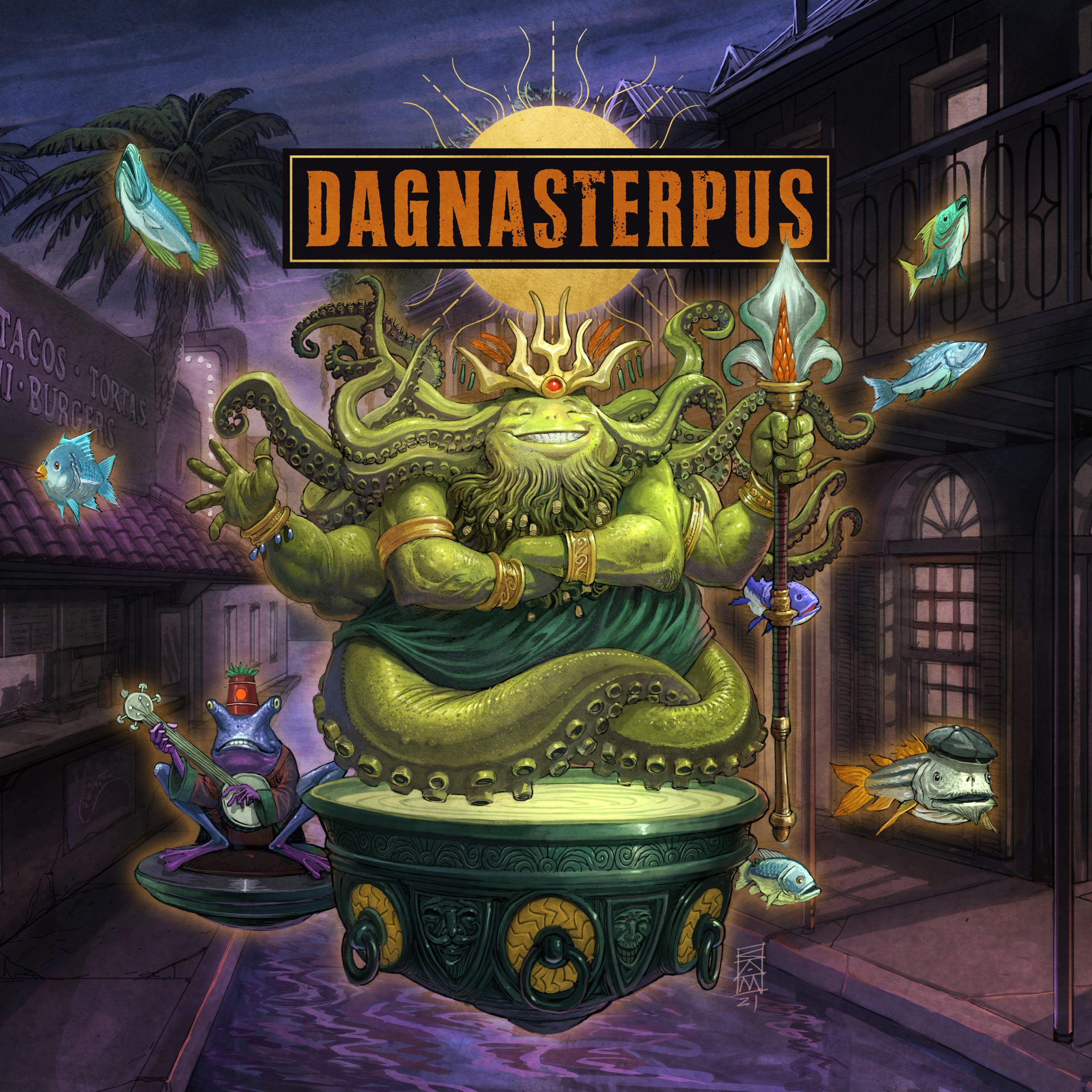 GW Video Premiere: Dagnasterpus' "Crawlin' With Vipers"