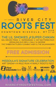 Missoula's 15TH Annual River City Roots Fest | 827-282021