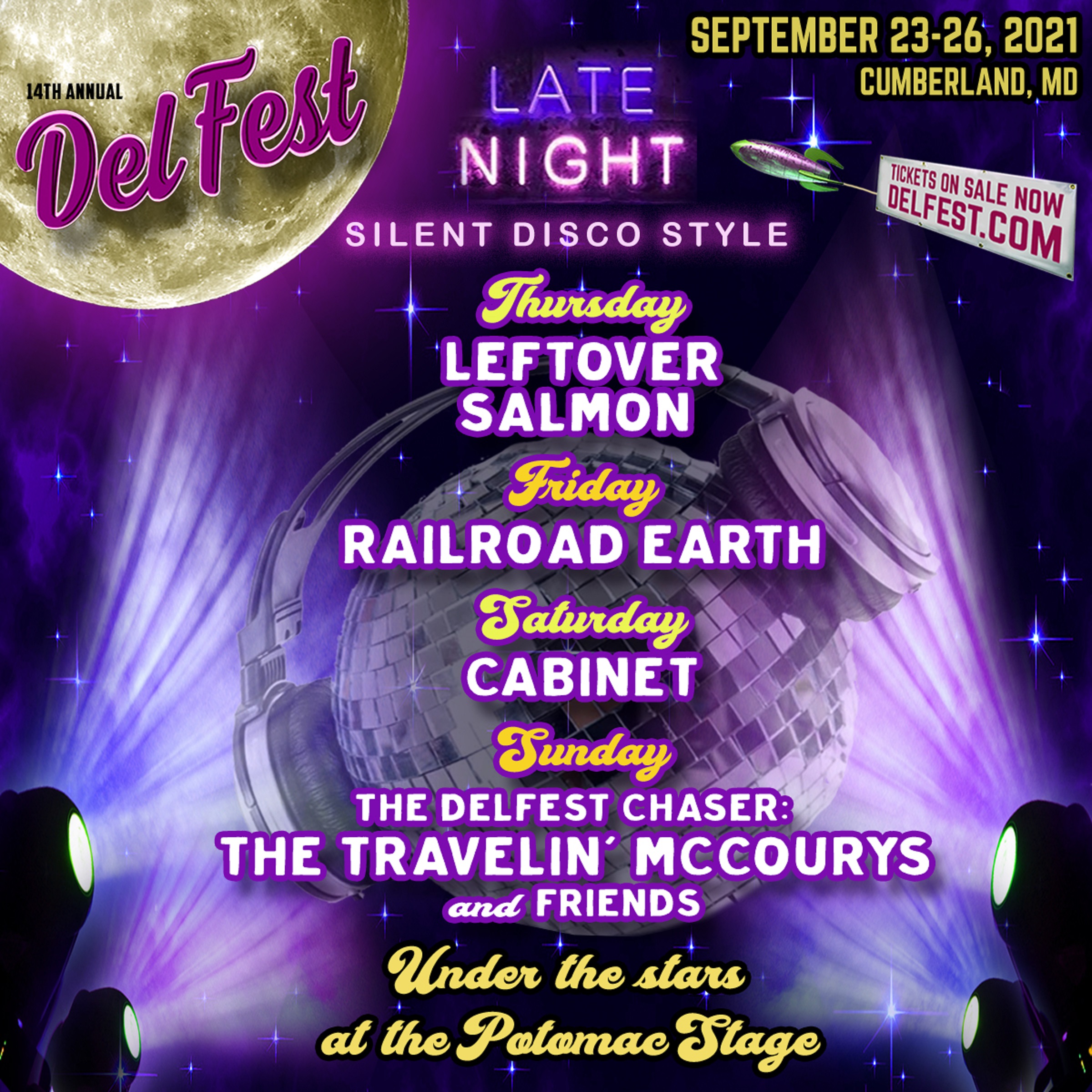 DELFEST LATE NIGHT SHOWS – SILENT DISCO STYLE