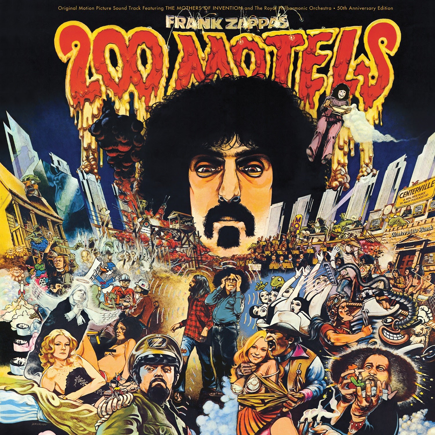 Frank Zappa's Surrealistic Documentary & Soundtrack, "200 Motels," Celebrates Golden Anniversary With Definitive 6-Disc Box Set