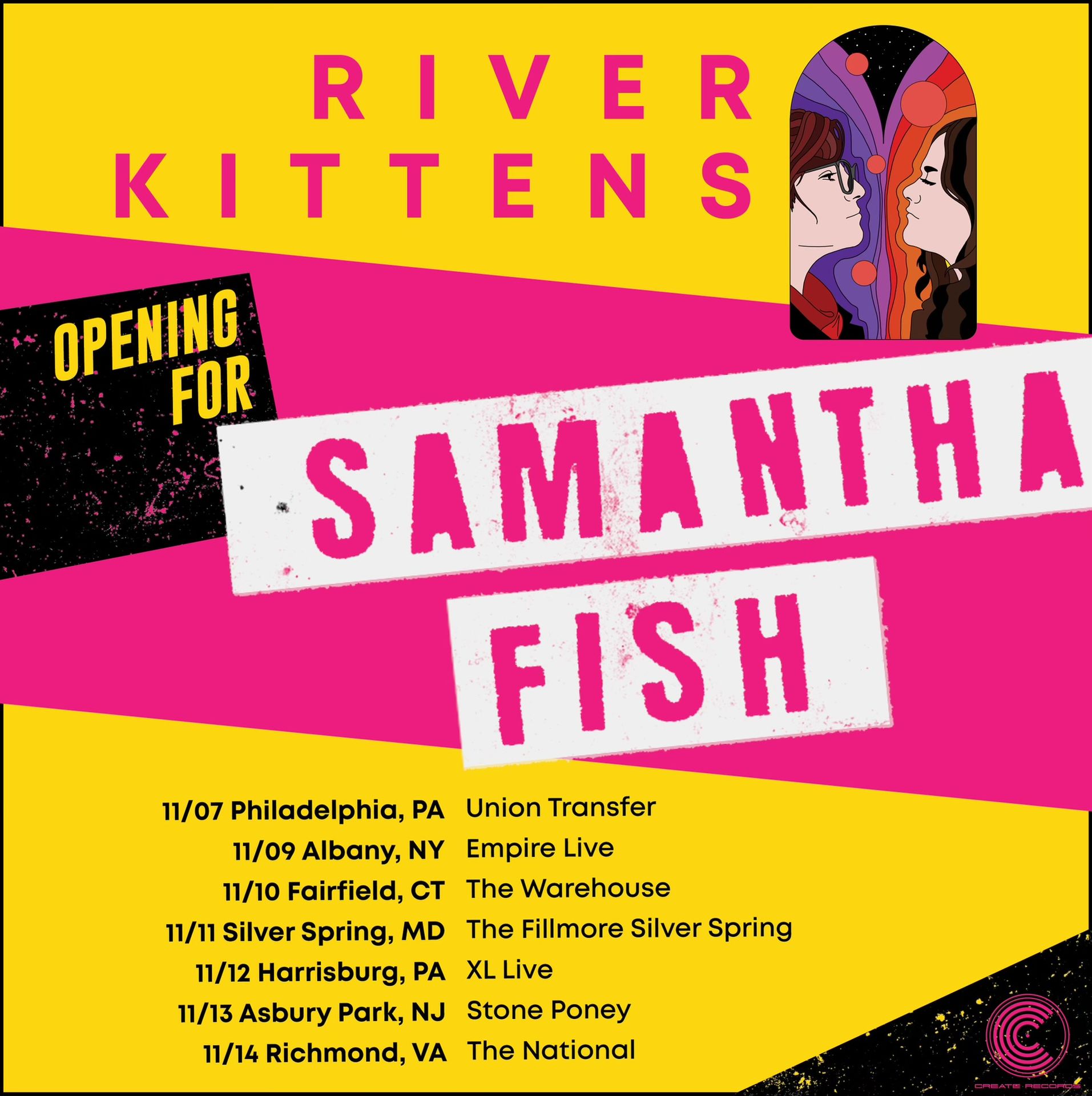 River Kittens join Samantha Fish on tour as direct support