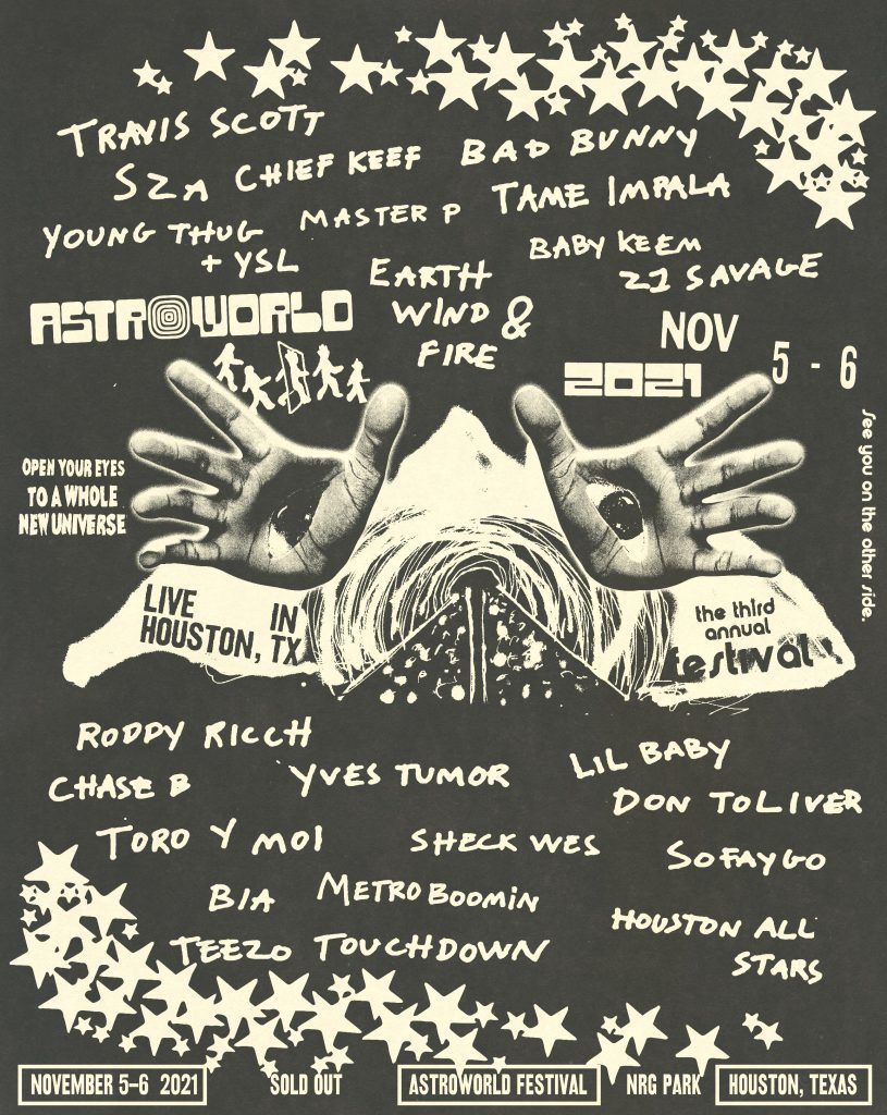 Travis Scott Announces 2021 Astroworld Festival Lineup