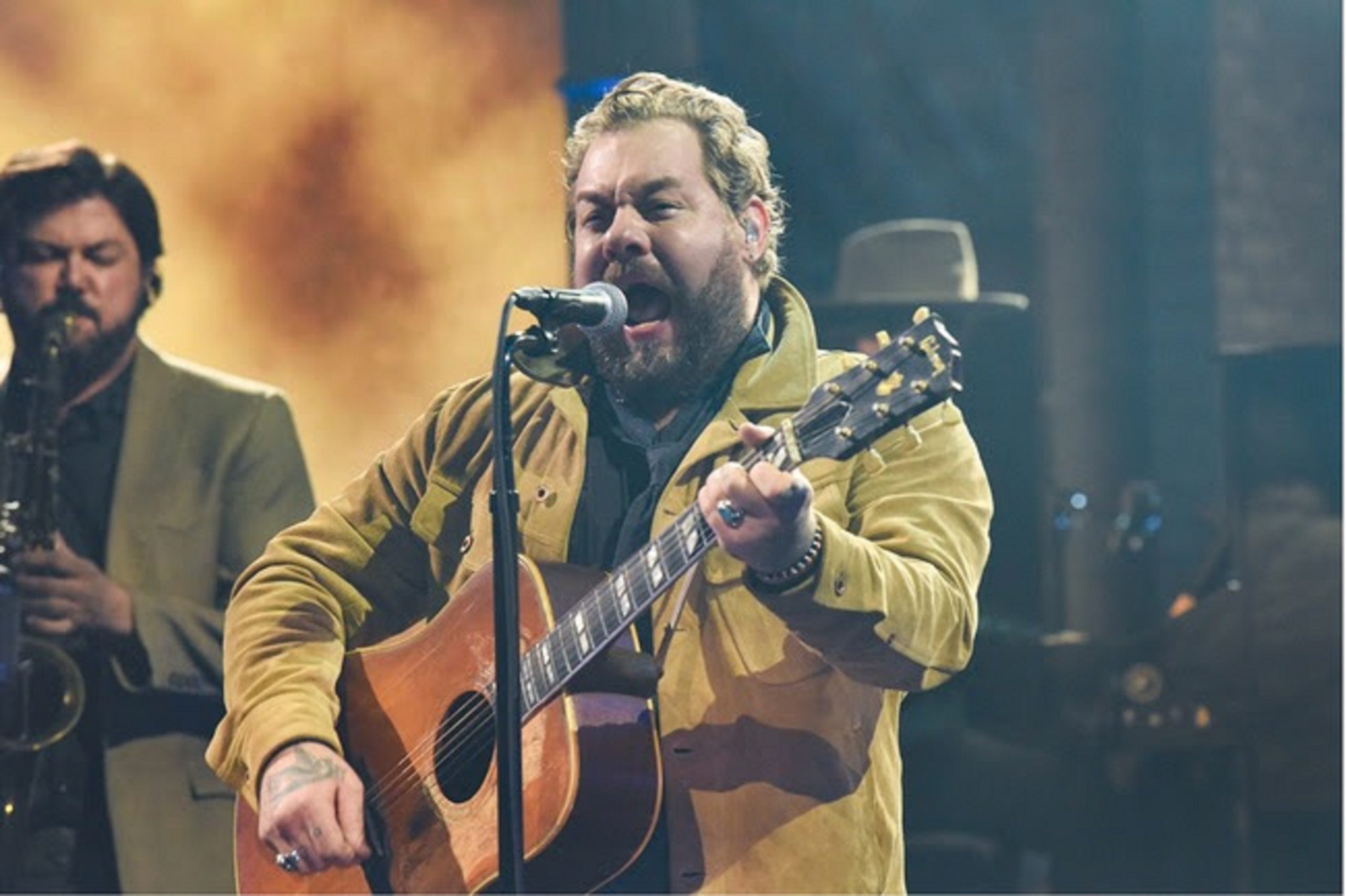 Nathaniel Rateliff & The Night Sweats perform “The Future” on “The Late Show With Stephen Colbert”