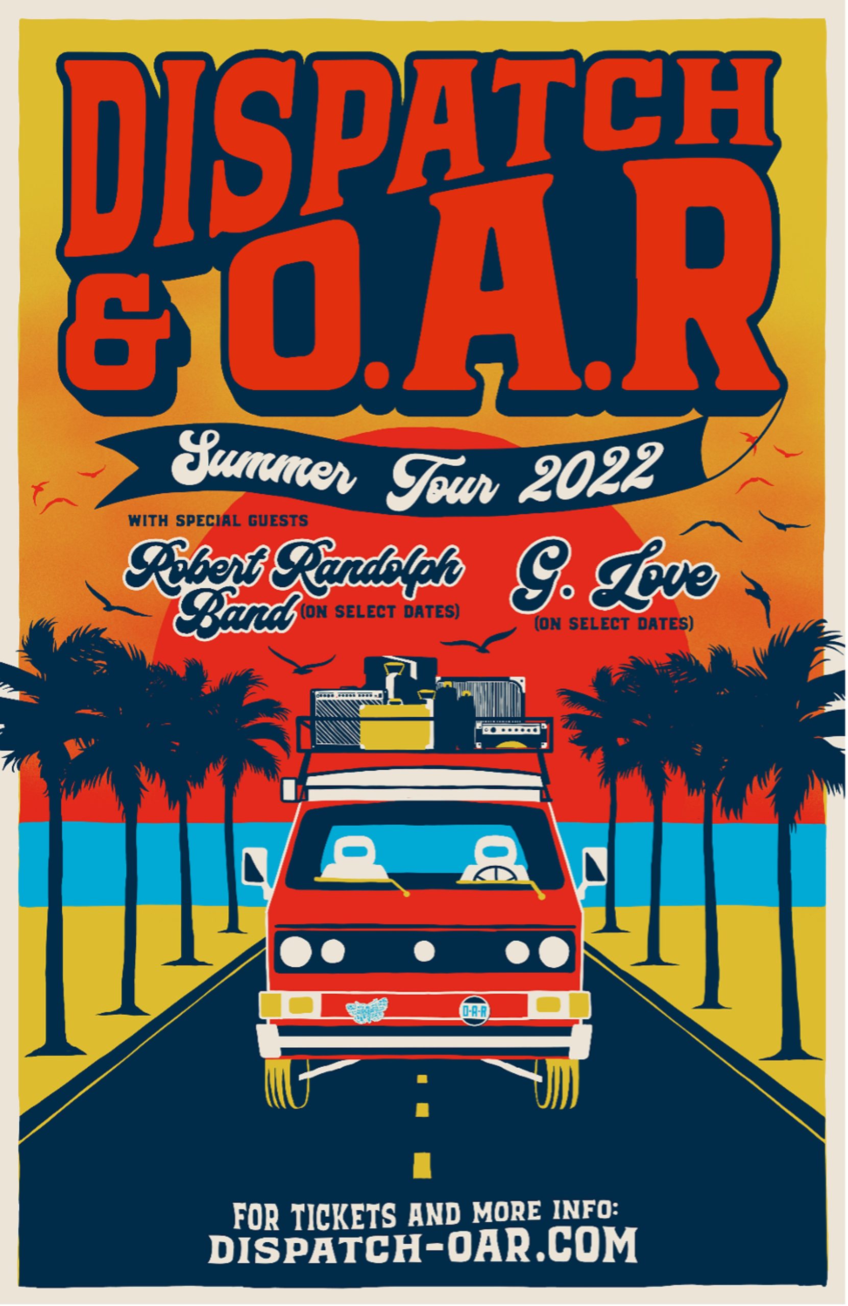 Dispatch & O.A.R. Announce Summer 2022 Co-Headline Tour