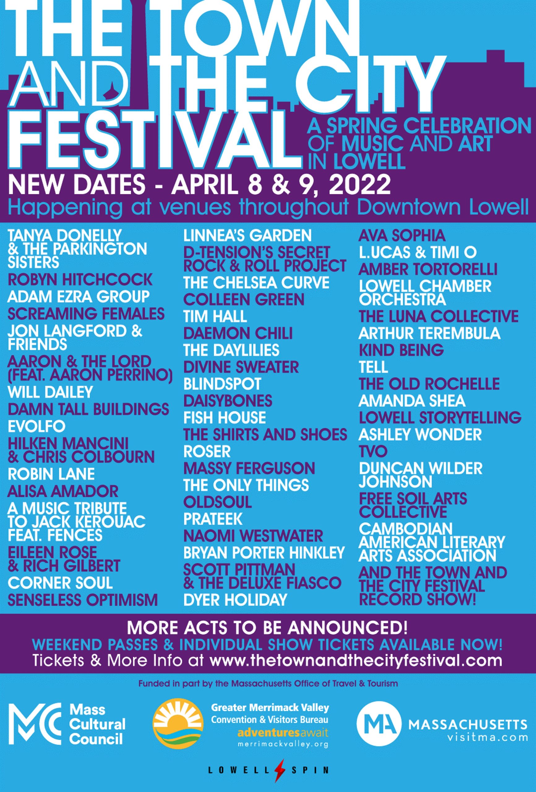 The Town And The City Festival Adds more artists to 2022 Lineup