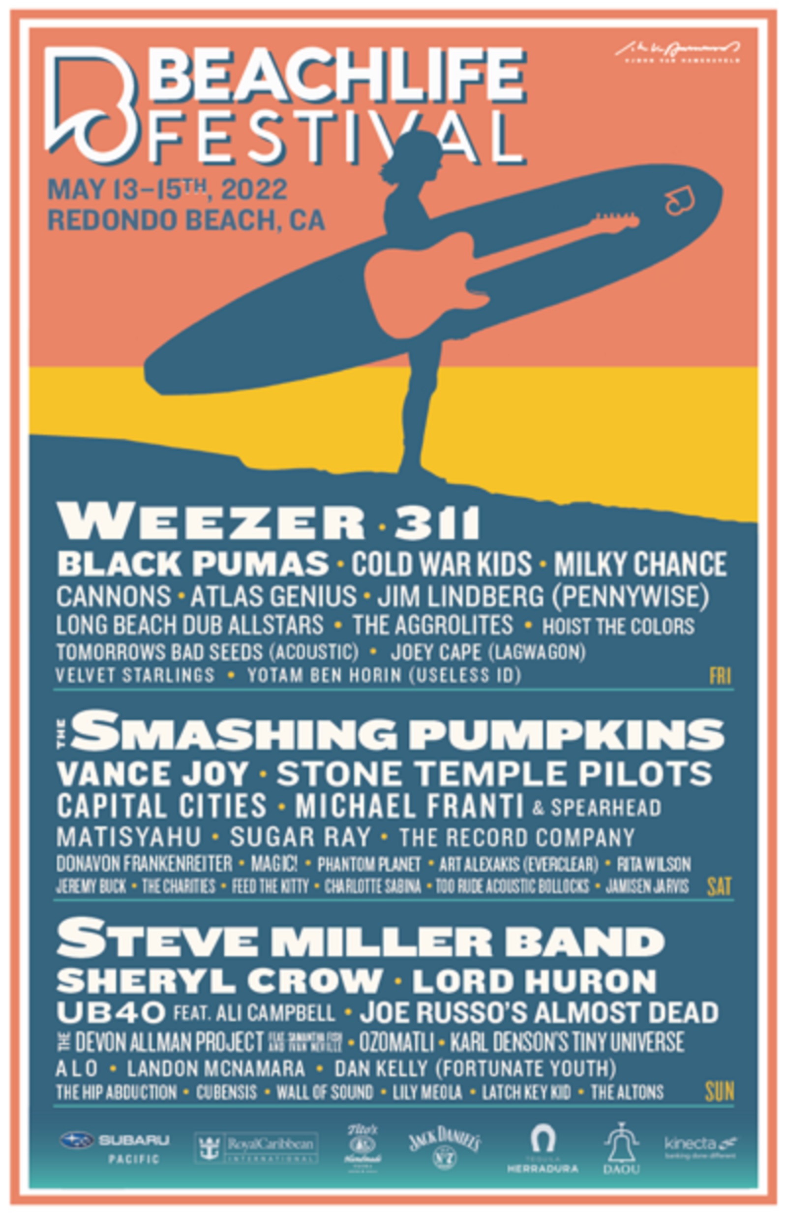 BeachLife Festival Announces Music Set Times