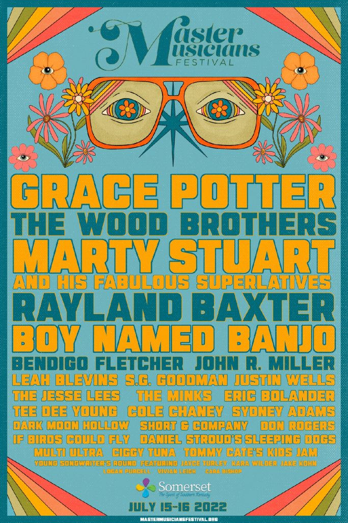 Master Musicians Festival To Bring Grace Potter, The Wood Brothers, Marty Stuart, And More To Somerset, Kentucky, July 15 and 16