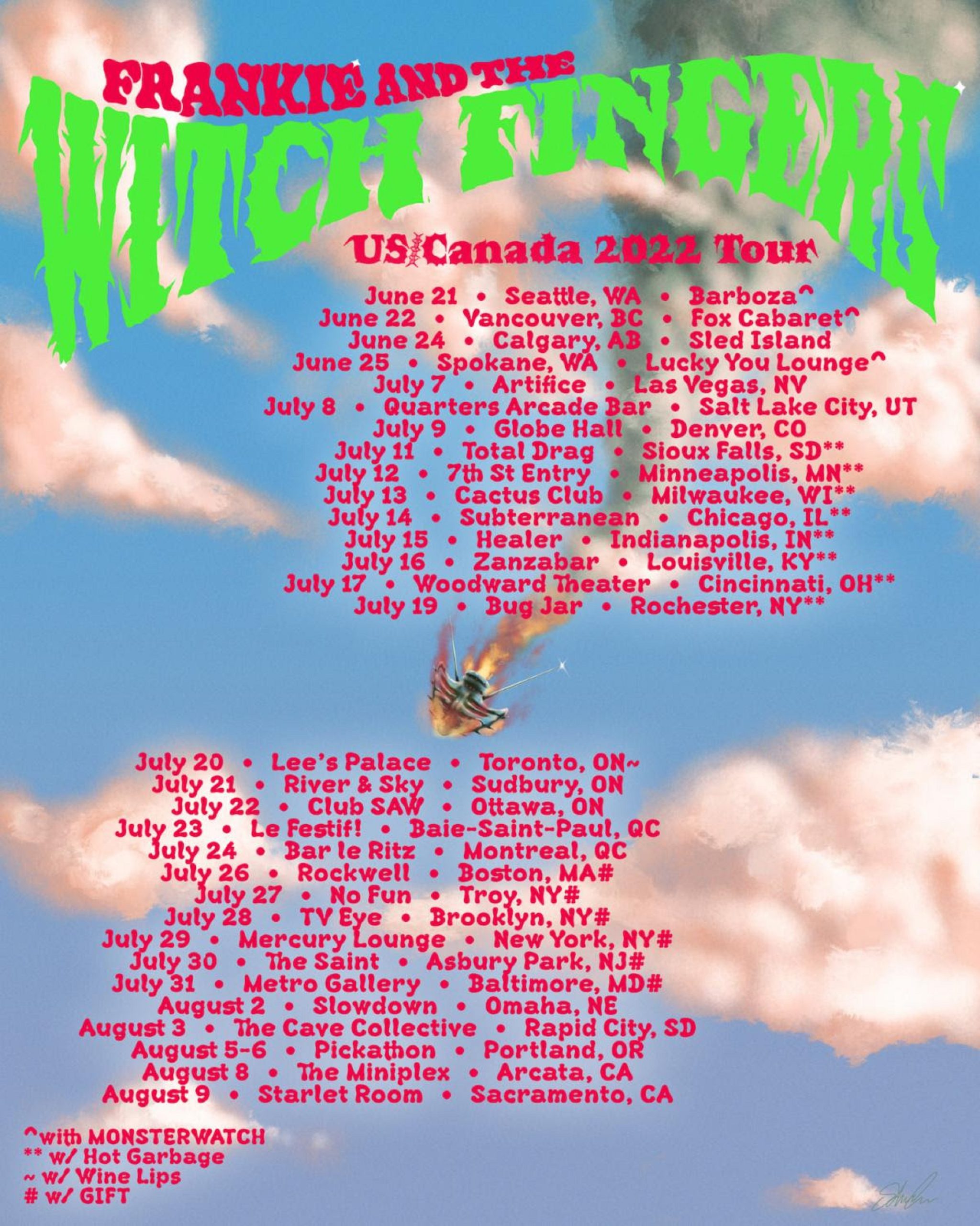 Frankie and The Witch Fingers announce 2022 headline US/Canada tour dates