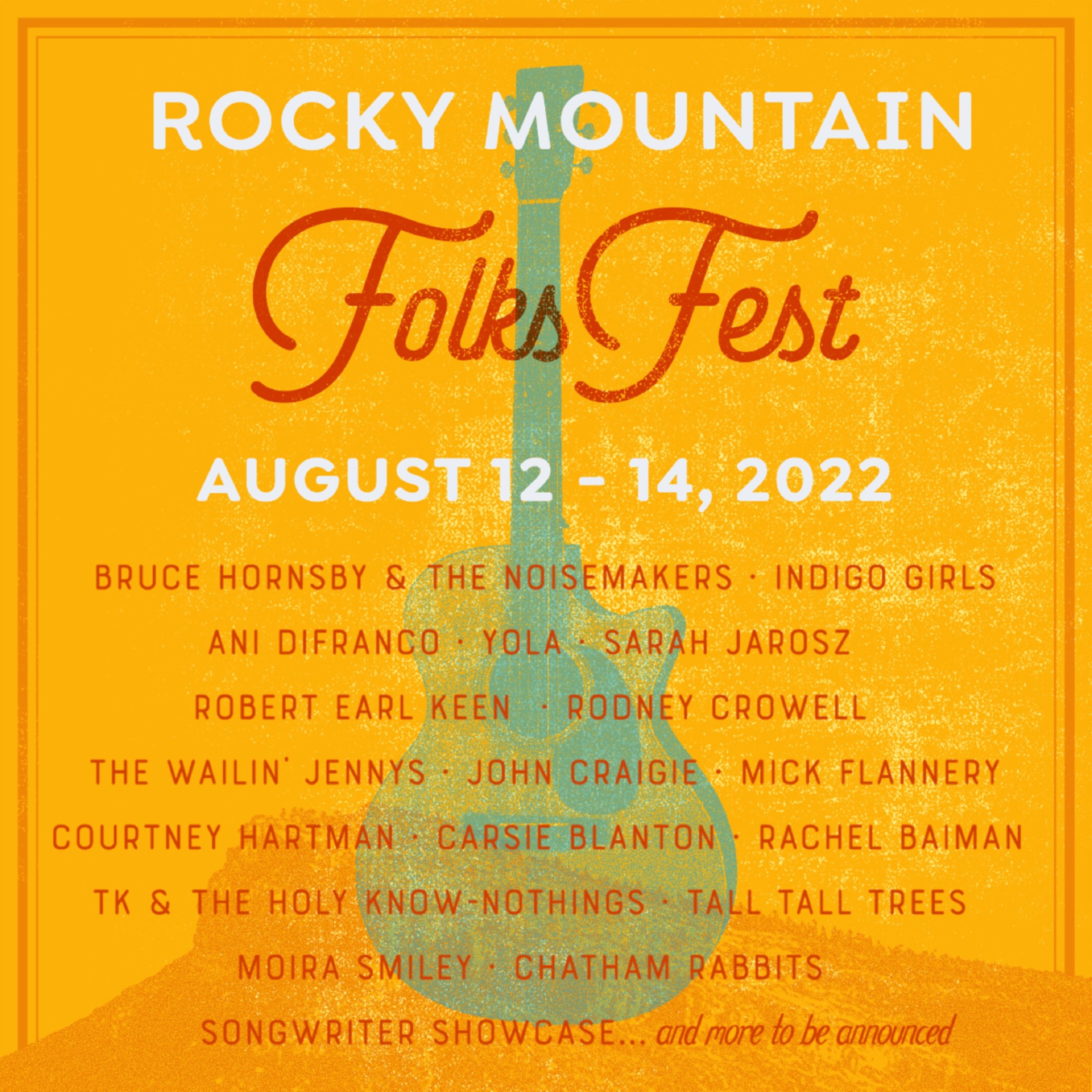Rocky Mountain Folks Festival Adds Yola, Robert Earl Keen, Sarah Jarosz, And More To 2022 Lineup