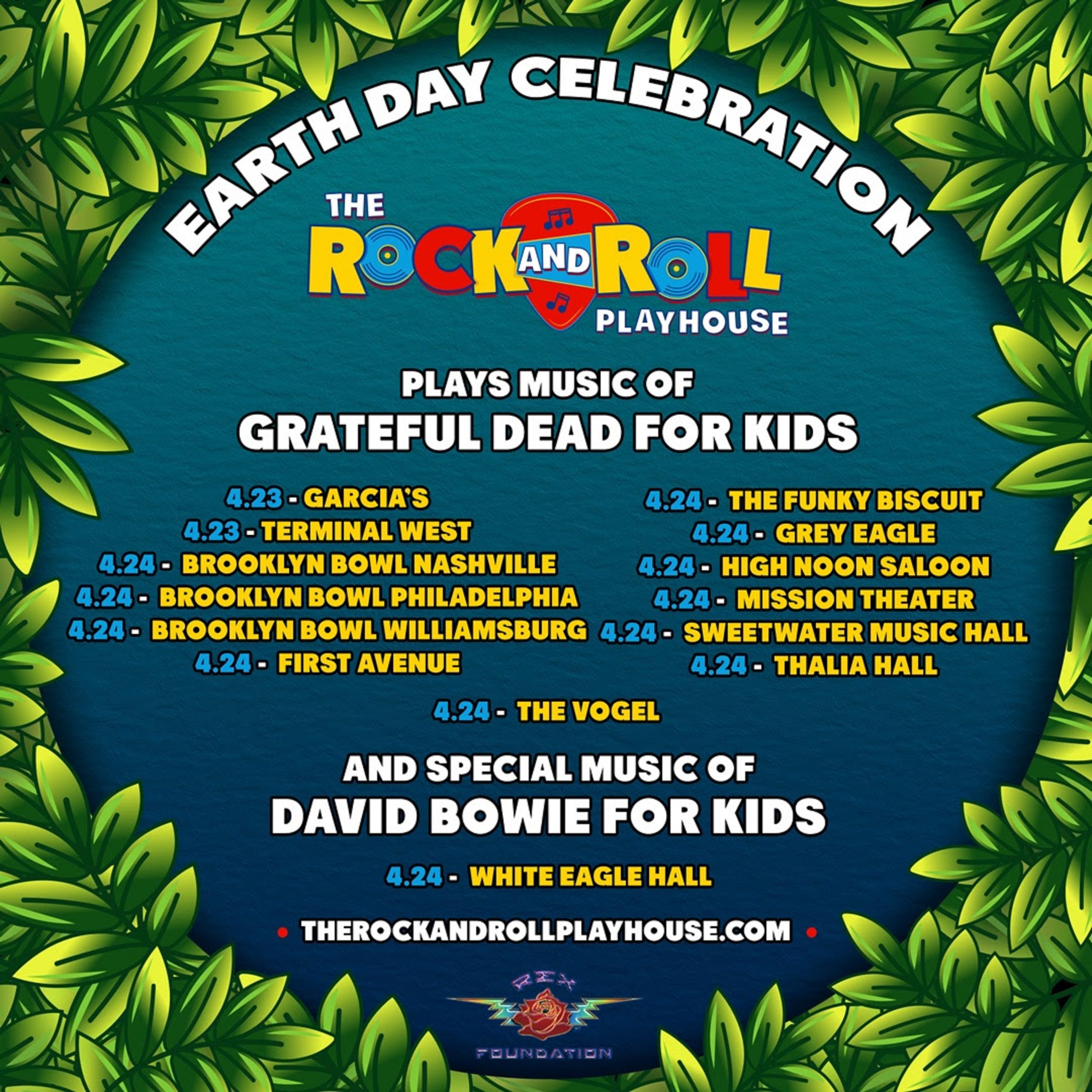 Celebrate Earth Day with music of the Grateful Dead for kids