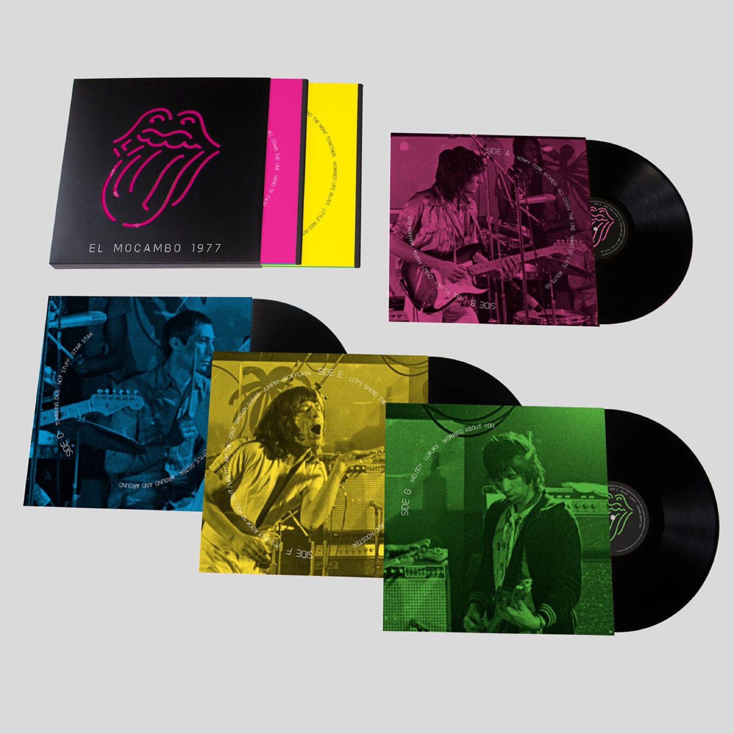 ROLLING STONES RELEASE PREVIOUSLY UNHEARD RECORDINGS FROM LEGENDARY 1977 SHOWS AT EL MOCAMBO